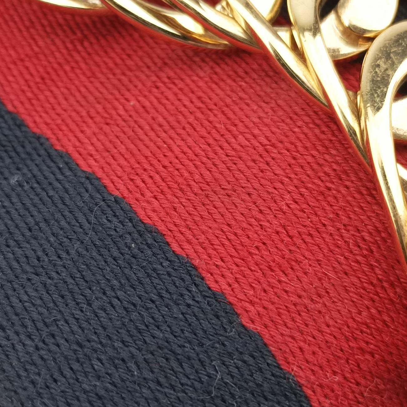 Sylvie Ivory x Navy x Red Leather 524405 A029046958シルヴィ アイボリー×ネイビー×レッド レザー 524405 A029046958