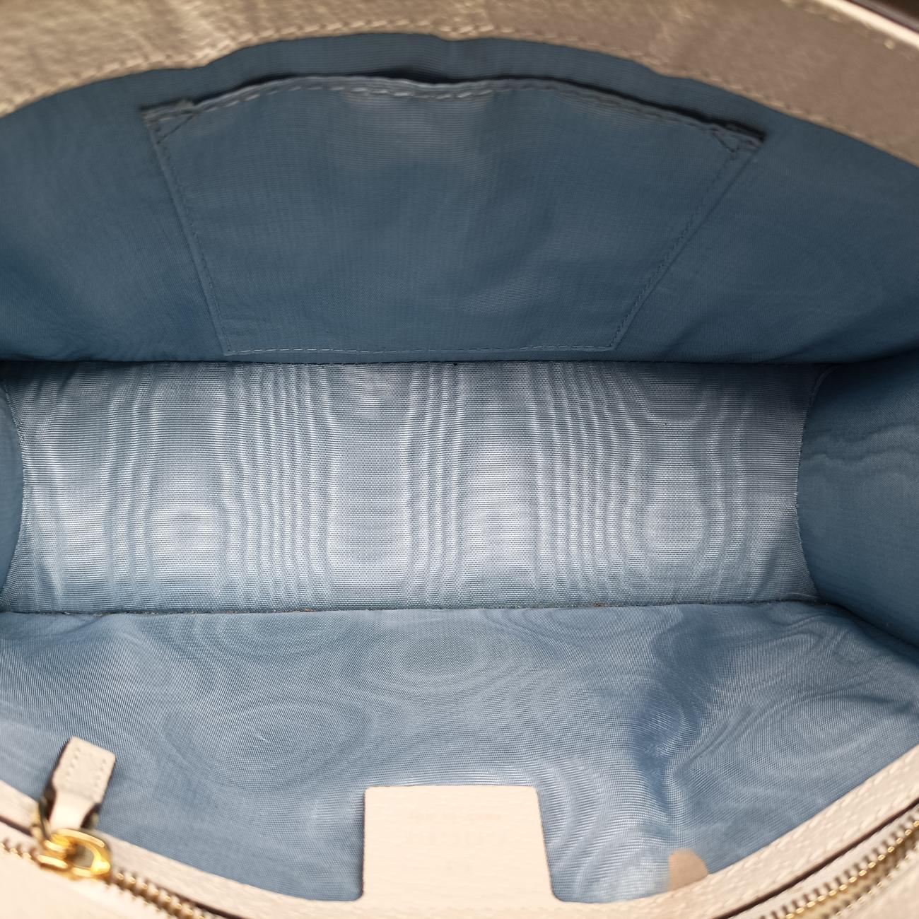 Sylvie Ivory x Navy x Red Leather 524405 A029046958シルヴィ アイボリー×ネイビー×レッド レザー 524405 A029046958