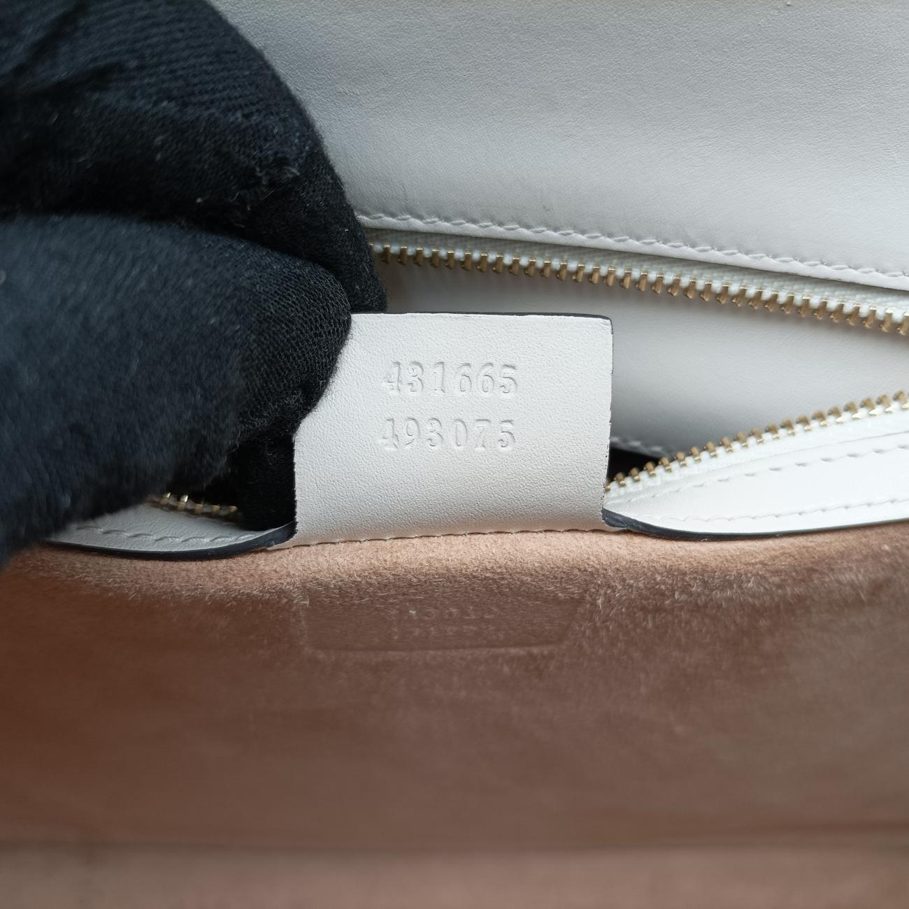 Sylvie White×multicolor Leather 431665 C023269056シルヴィ ホワイト×マルチカラー レザー 431665 C023269056