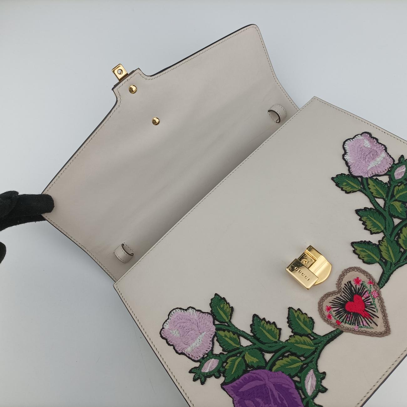 Sylvie White×multicolor Leather 431665 C023269056シルヴィ ホワイト×マルチカラー レザー 431665 C023269056