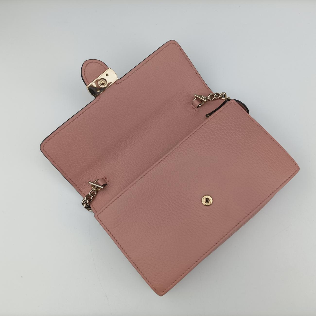 Interlocking G Pink Leather 510314 インターロッキングG ピンク レザー 510314