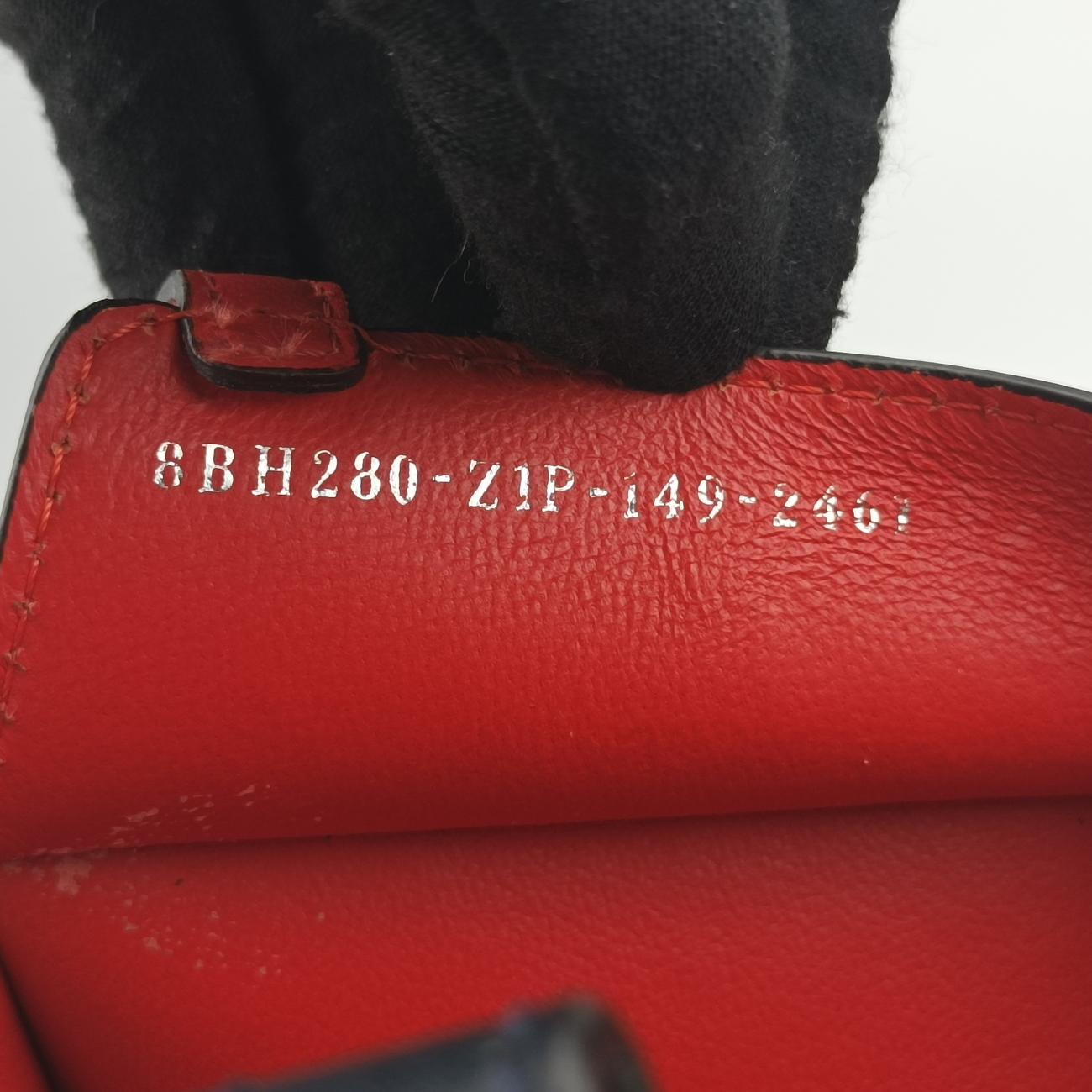 Troyage Trois Jours Black×Red Leather 8BH280 8BH280-Z1P-149-2461トロワジュール ブラック×レッド レザー 8BH280 8BH280-Z1P-149-2461