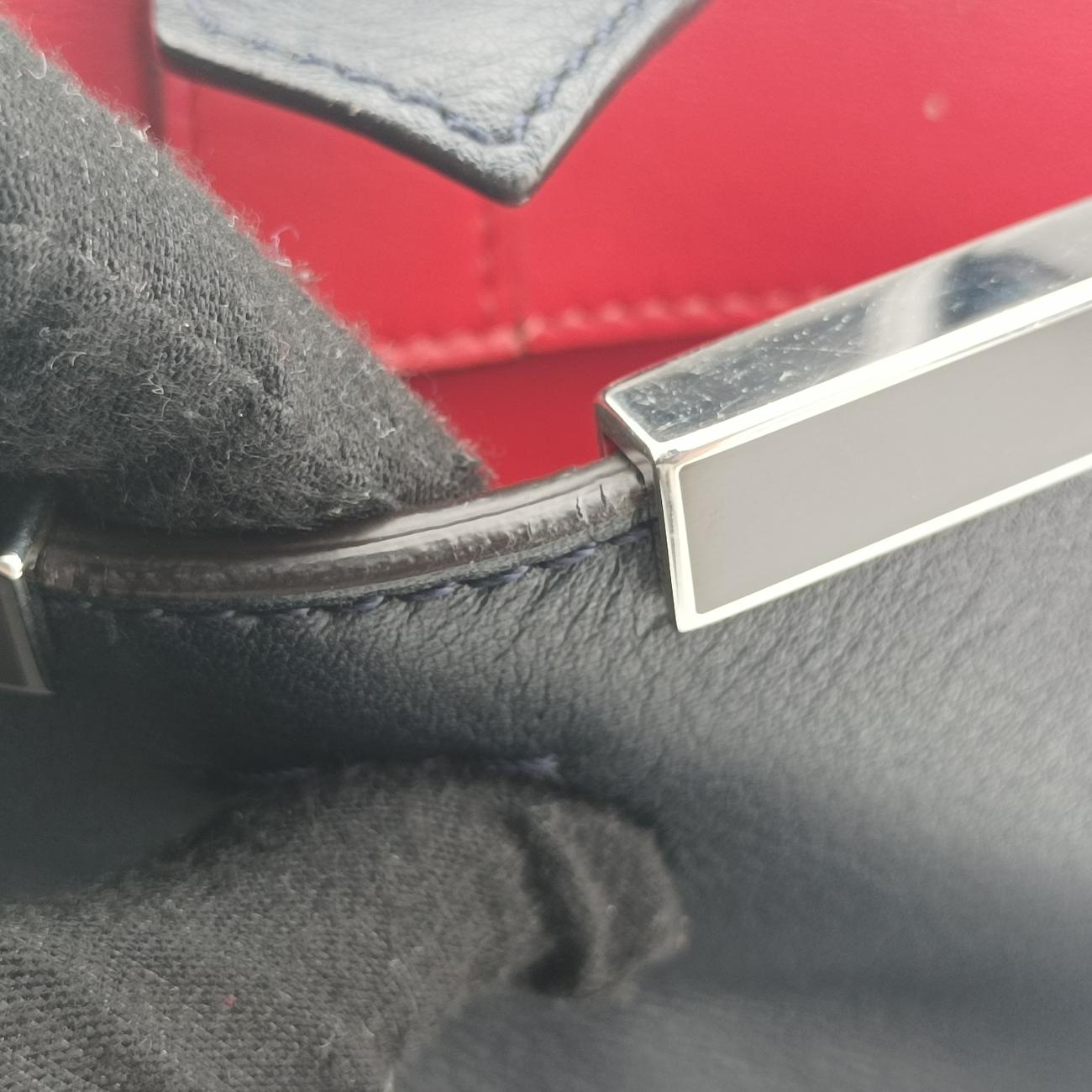 Troyage Trois Jours Black×Red Leather 8BH280 8BH280-Z1P-149-2461トロワジュール ブラック×レッド レザー 8BH280 8BH280-Z1P-149-2461