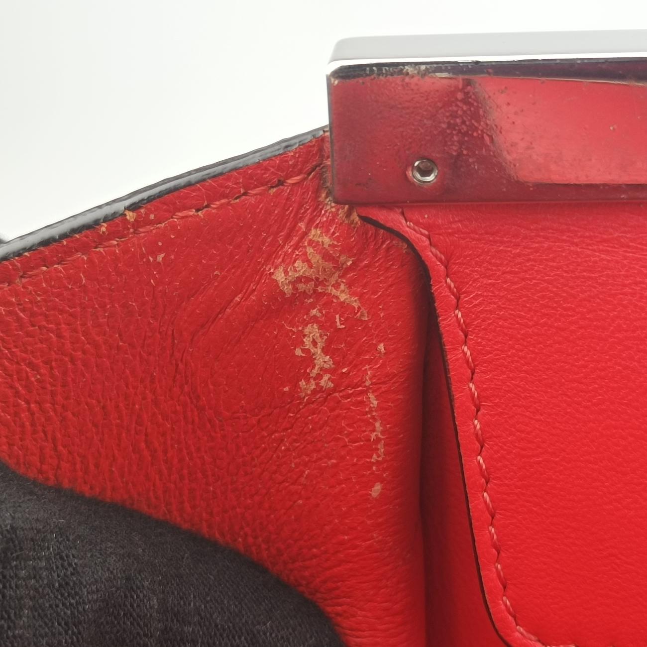 Troyage Trois Jours Black×Red Leather 8BH280 8BH280-Z1P-149-2461トロワジュール ブラック×レッド レザー 8BH280 8BH280-Z1P-149-2461