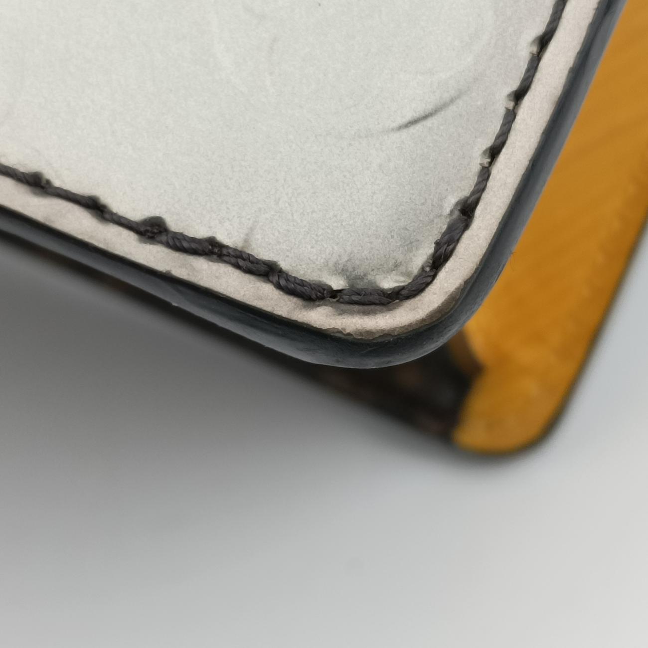 Spring Street PM Silver x Brown x Yellow Vernis x Monogram x Epi M90376 NZ5128スプリングストリートPM シルバー×ブラウン×イエロー ヴェルニ×モノグラム×エピ M90376 NZ5128