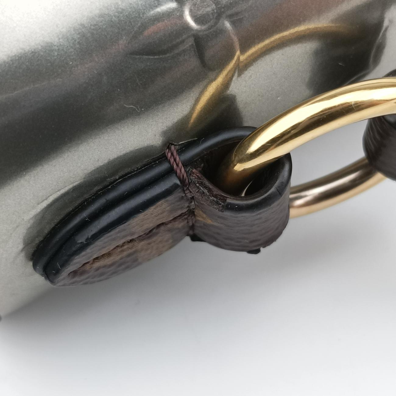 Spring Street PM Silver x Brown x Yellow Vernis x Monogram x Epi M90376 NZ5128スプリングストリートPM シルバー×ブラウン×イエロー ヴェルニ×モノグラム×エピ M90376 NZ5128