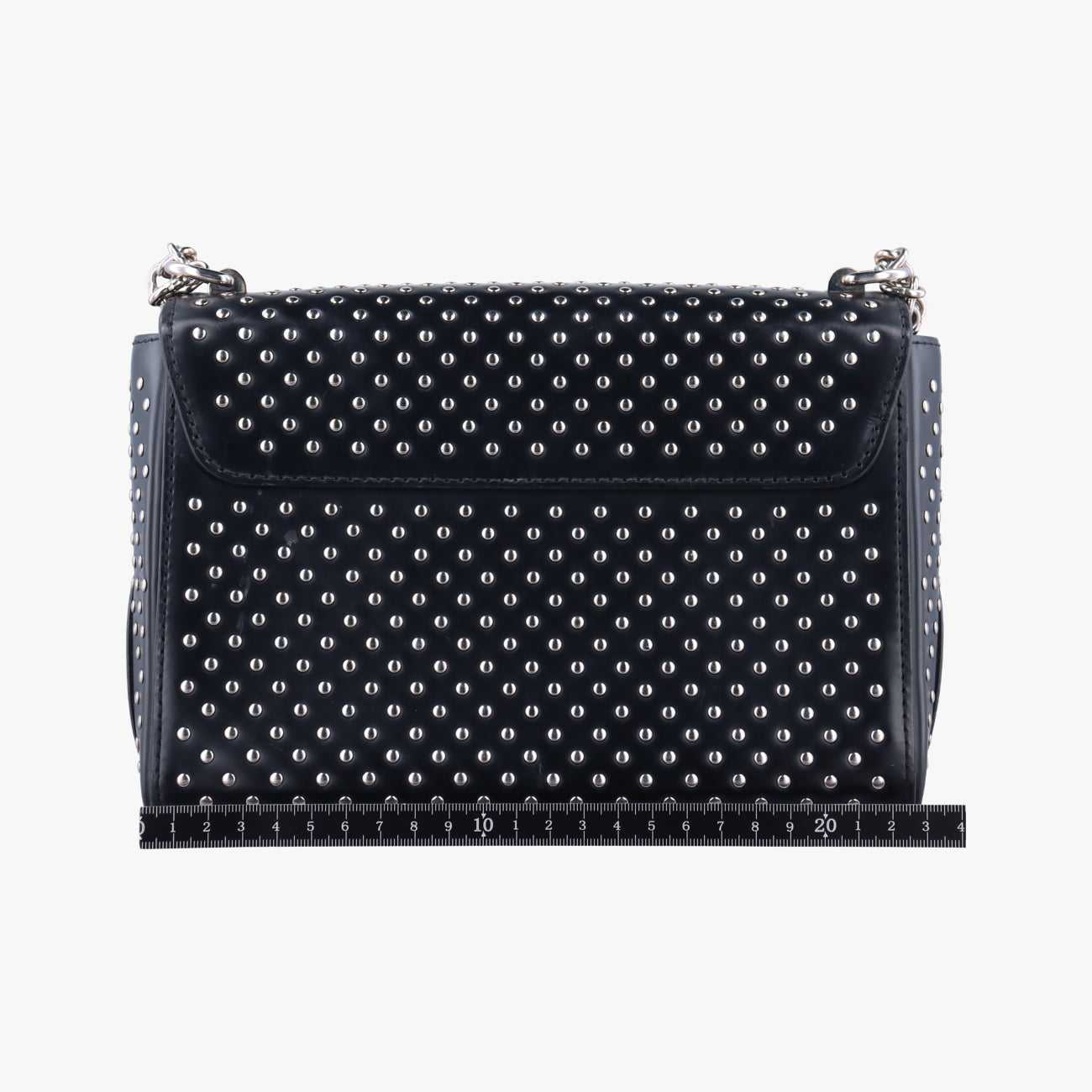 Monogram Studded Twist MM brown×Black×multicolor Monogram Canvas FL2136モノグラム スタッズ ツイスト MM モノグラム/ブラウン系×ブラック×マルチカラー モノグラムキャンバス FL2136