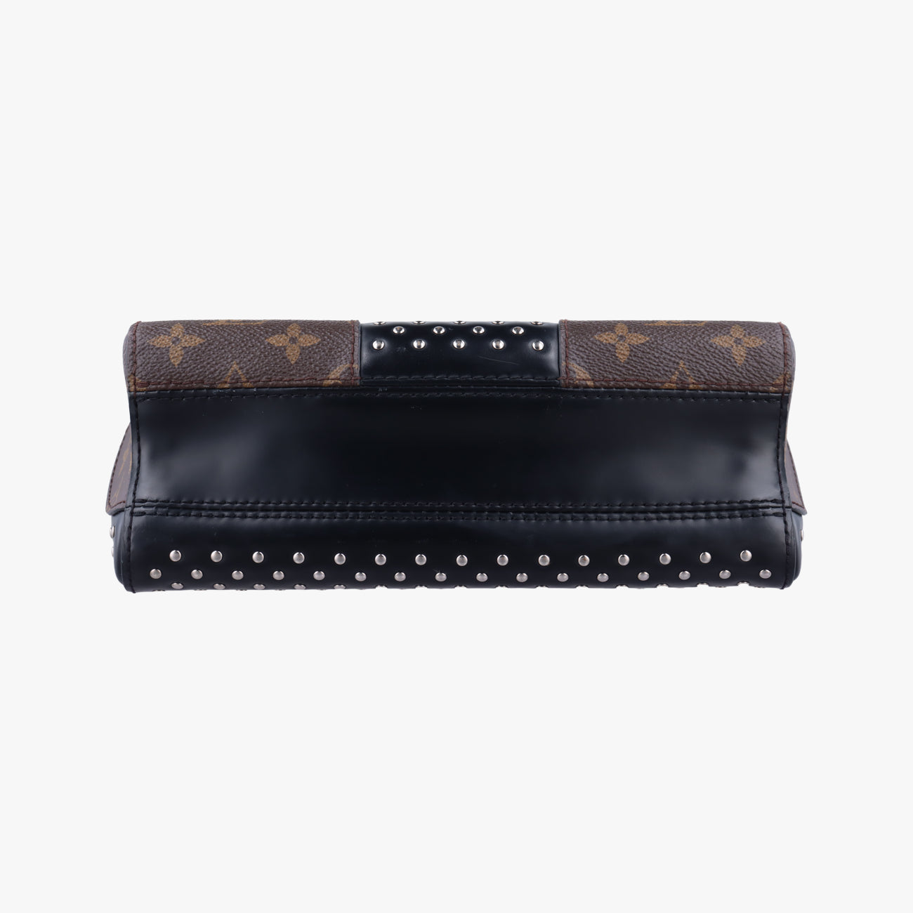 Monogram Studded Twist MM brown×Black×multicolor Monogram Canvas FL2136モノグラム スタッズ ツイスト MM モノグラム/ブラウン系×ブラック×マルチカラー モノグラムキャンバス FL2136