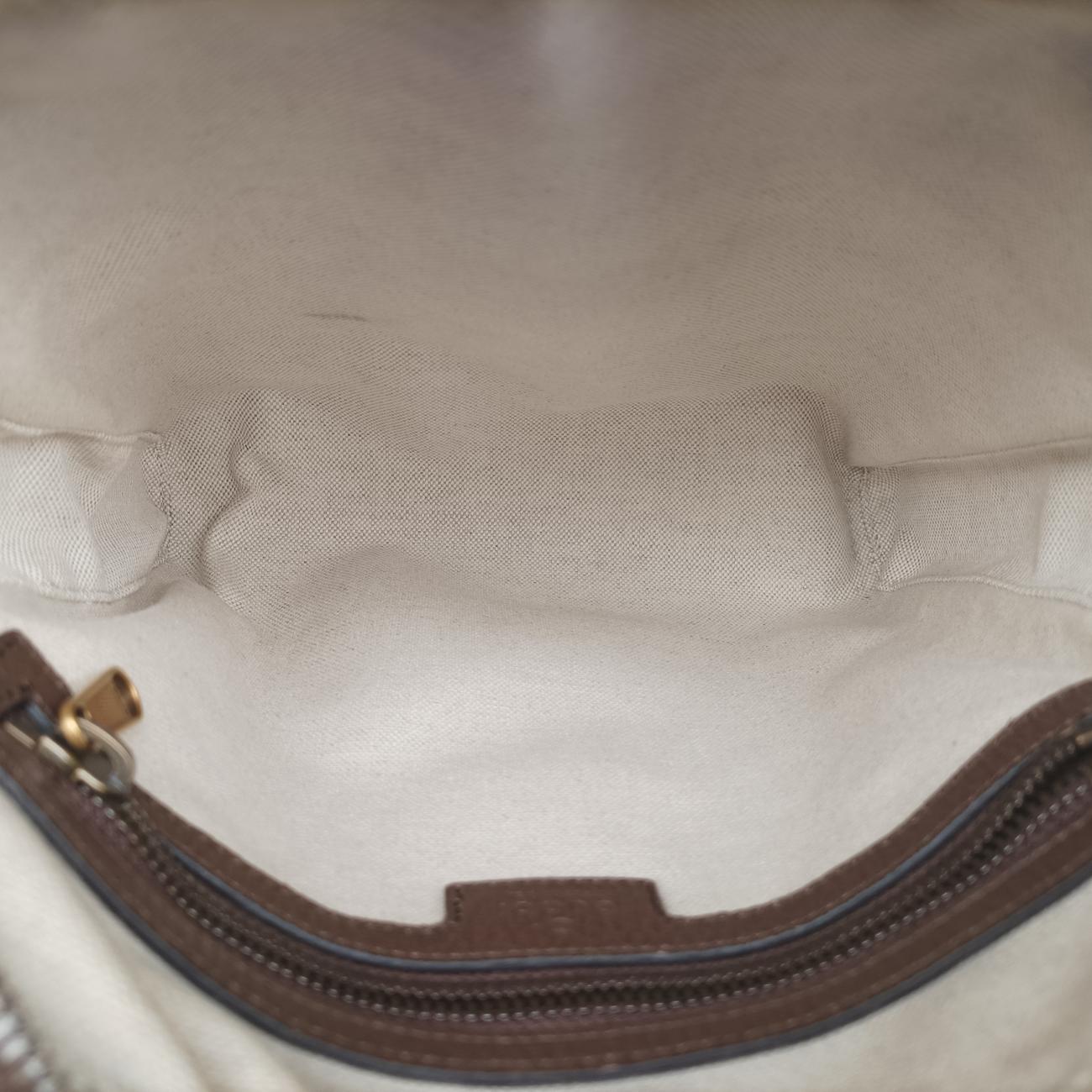 Ophidia Brown×green×red PVC coated canvas 547926 A038071925オフィディア ブラウン×グリーン×レッド PVCコーティングキャンバス 547926 A038071925