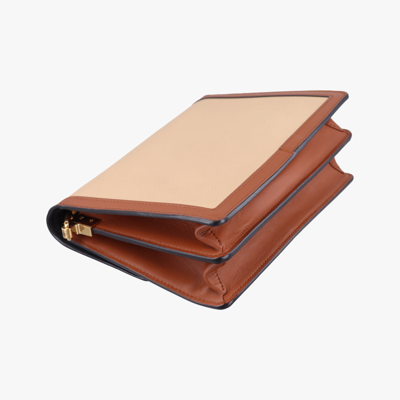 DAUPHINE MM Scarlet Red×Panama Beige Taurillon leather M53830 GI4158ドーフィーヌMM パナマスカーレット トリヨンレザー M53830 GI4158