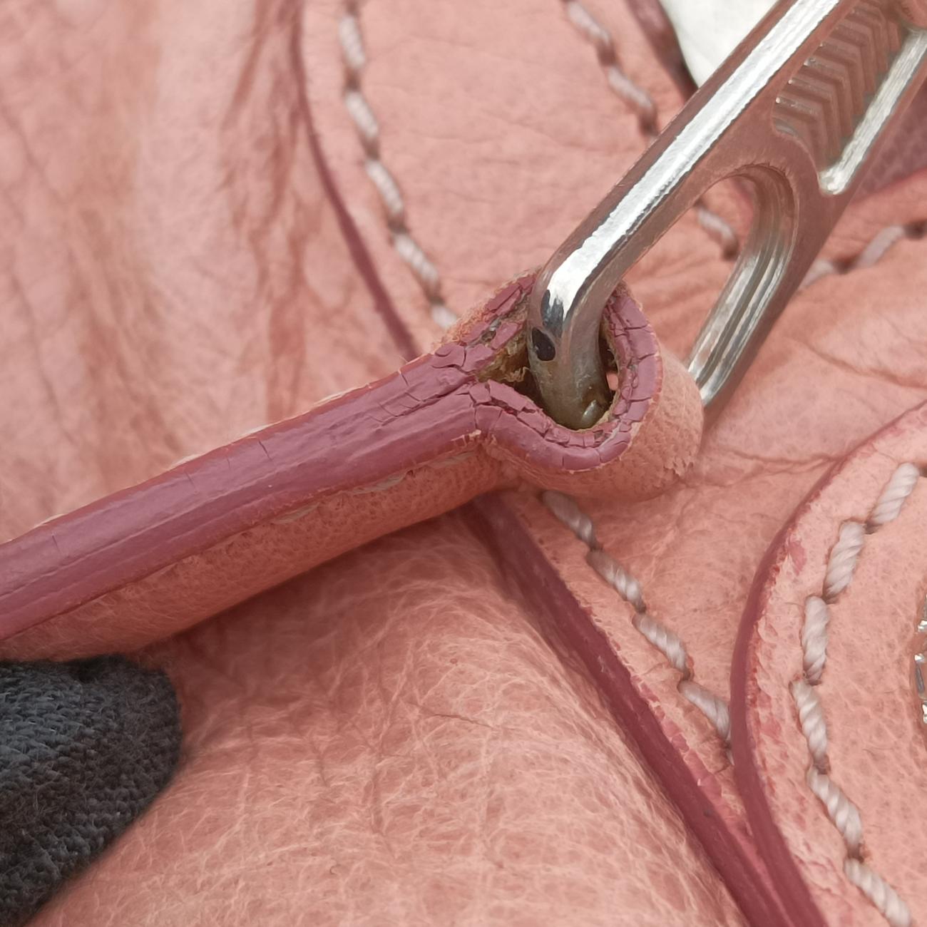 Pompon Pink Lambskin 203069.5741 1669ポンポン ピンク ラムスキン 203069.5741 1669