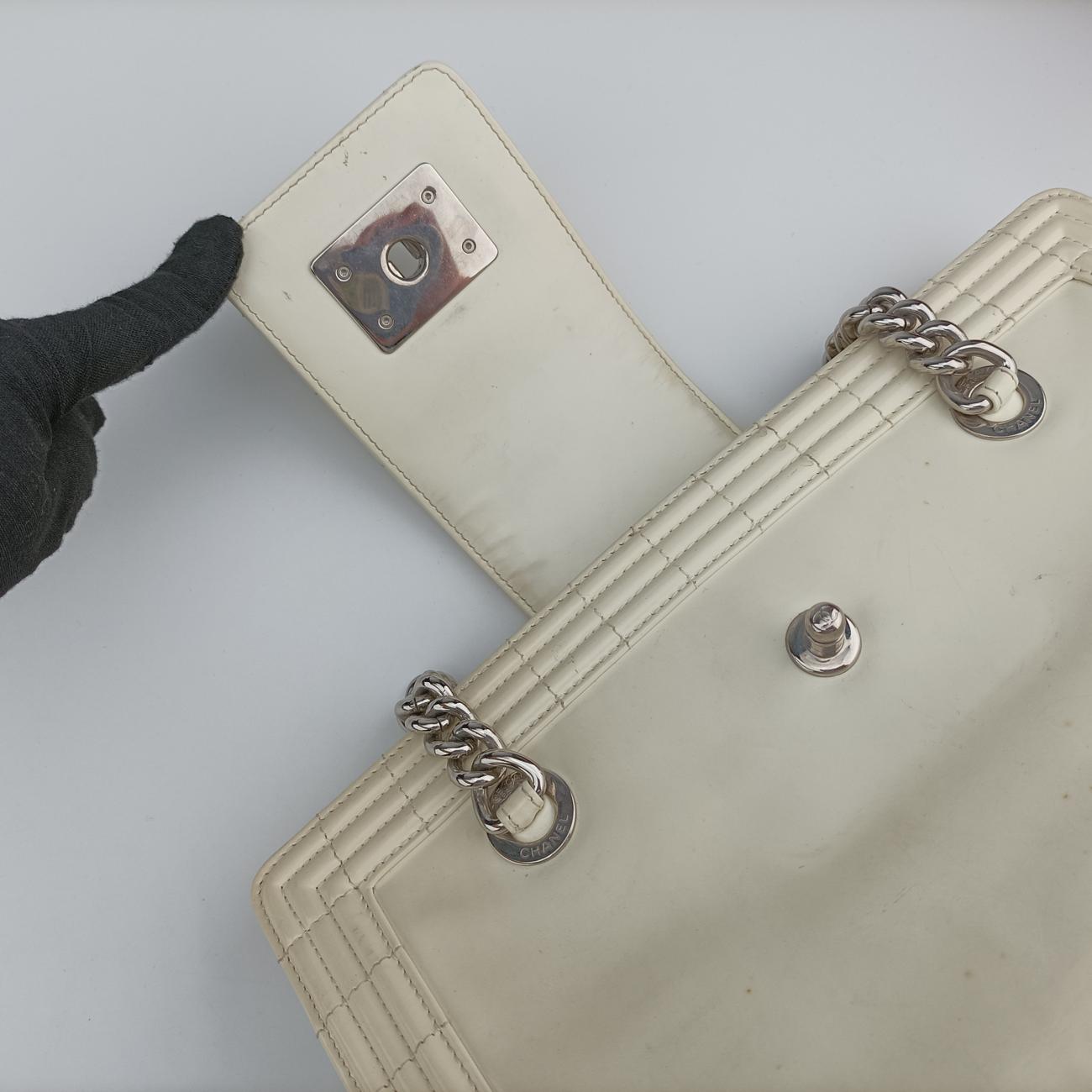 Jetsetter Boy Shopping Tote White Patent A67020 16401104ジェットセッター ボーイ ショッピング トート ホワイト パテント A67020 16401104