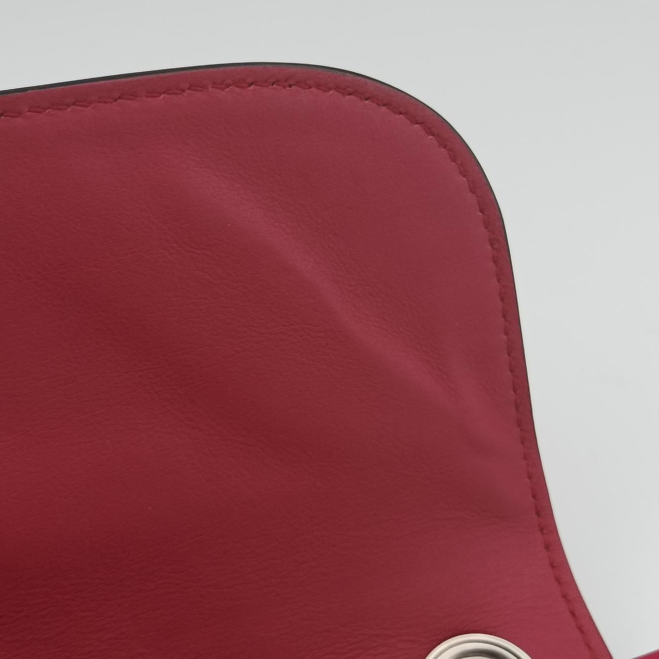 Interlocking G Pink Patent 387606 G018583152インターロッキングG ピンク パテント 387606 G018583152