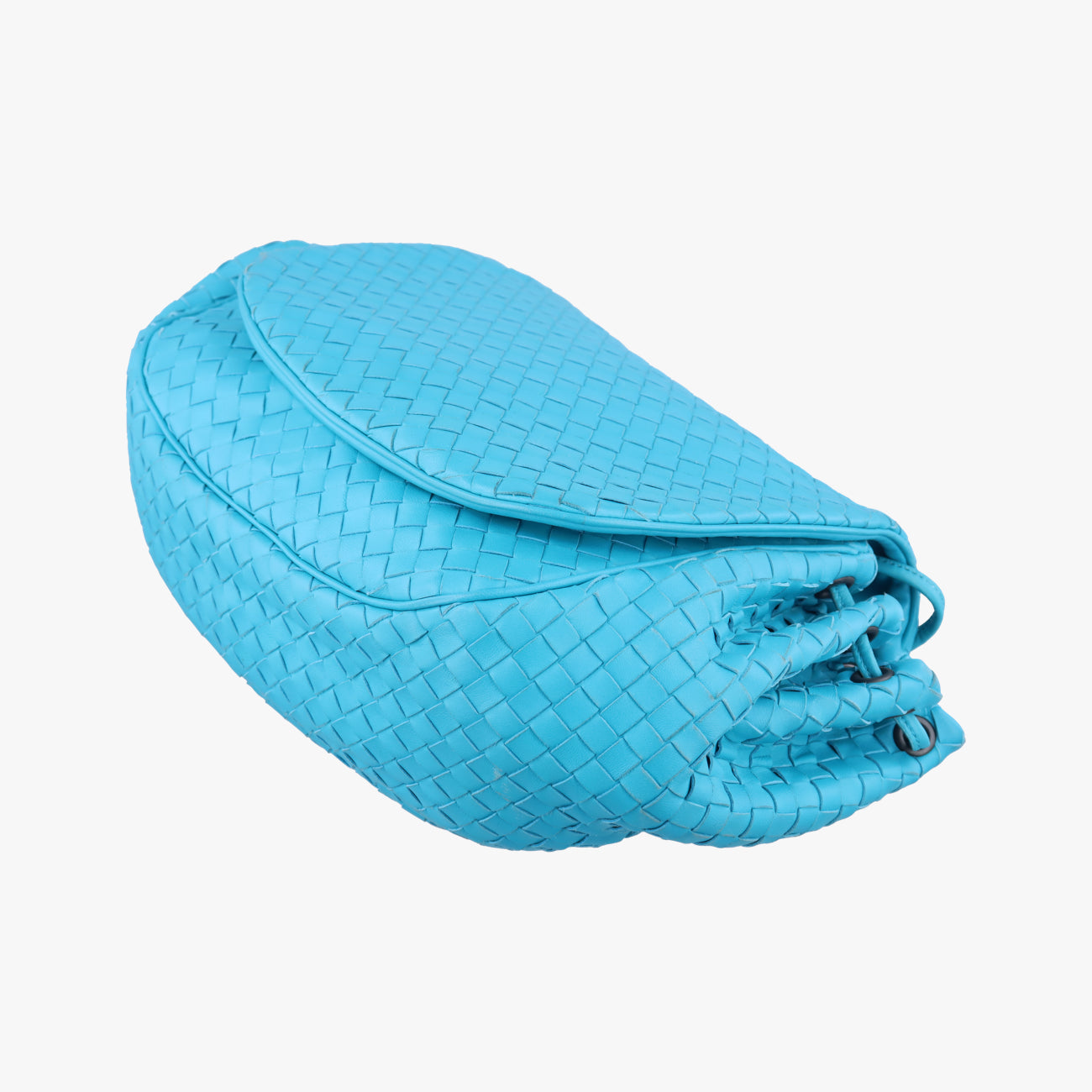 Intrecciato Blue lambskin B00496540Yイントレチャート ブルー ラムスキン B00496540Y