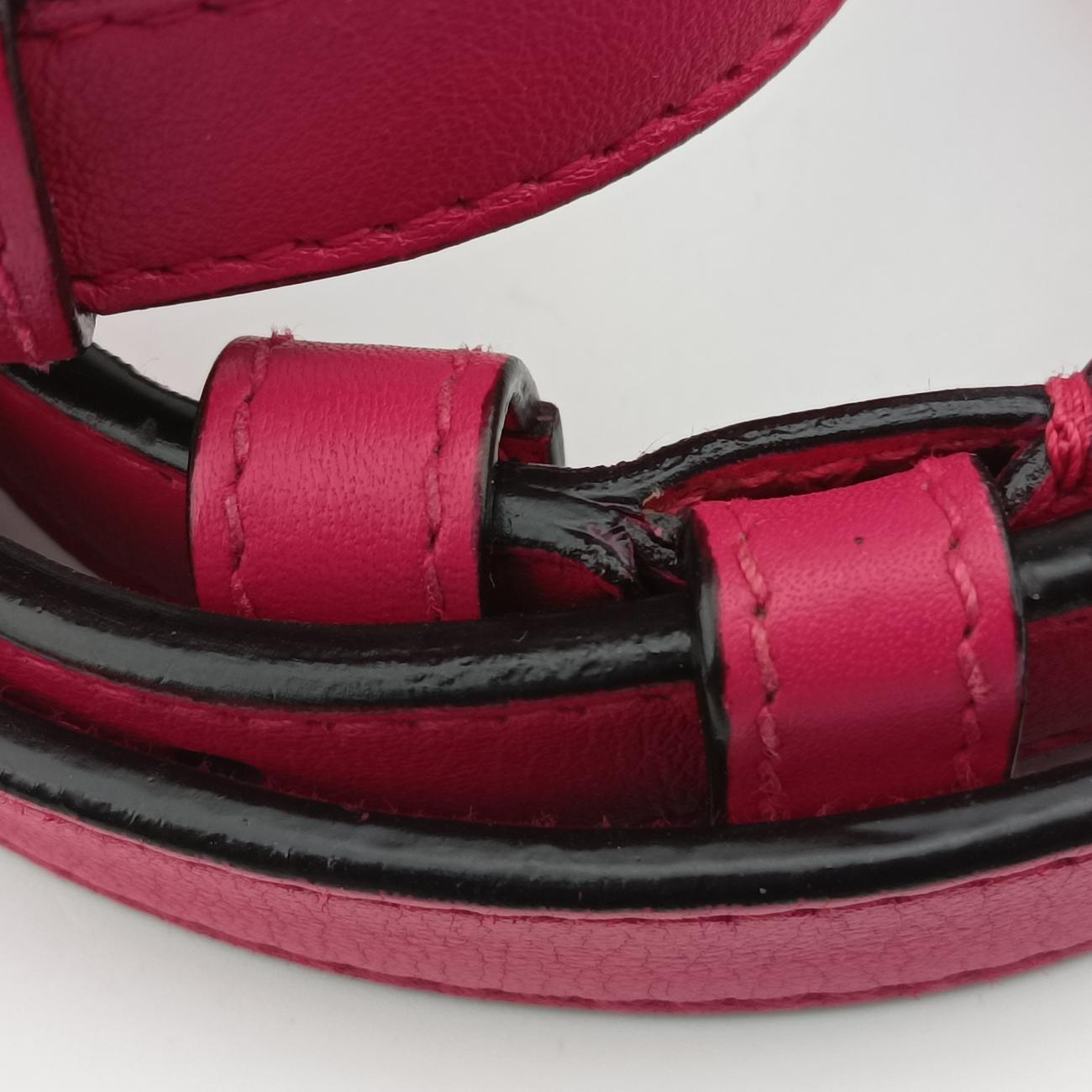 Diorissimo Orange×Pink Leather 19-MA-0113ディオリッシモ オレンジ×ピンク レザー 19-MA-0113