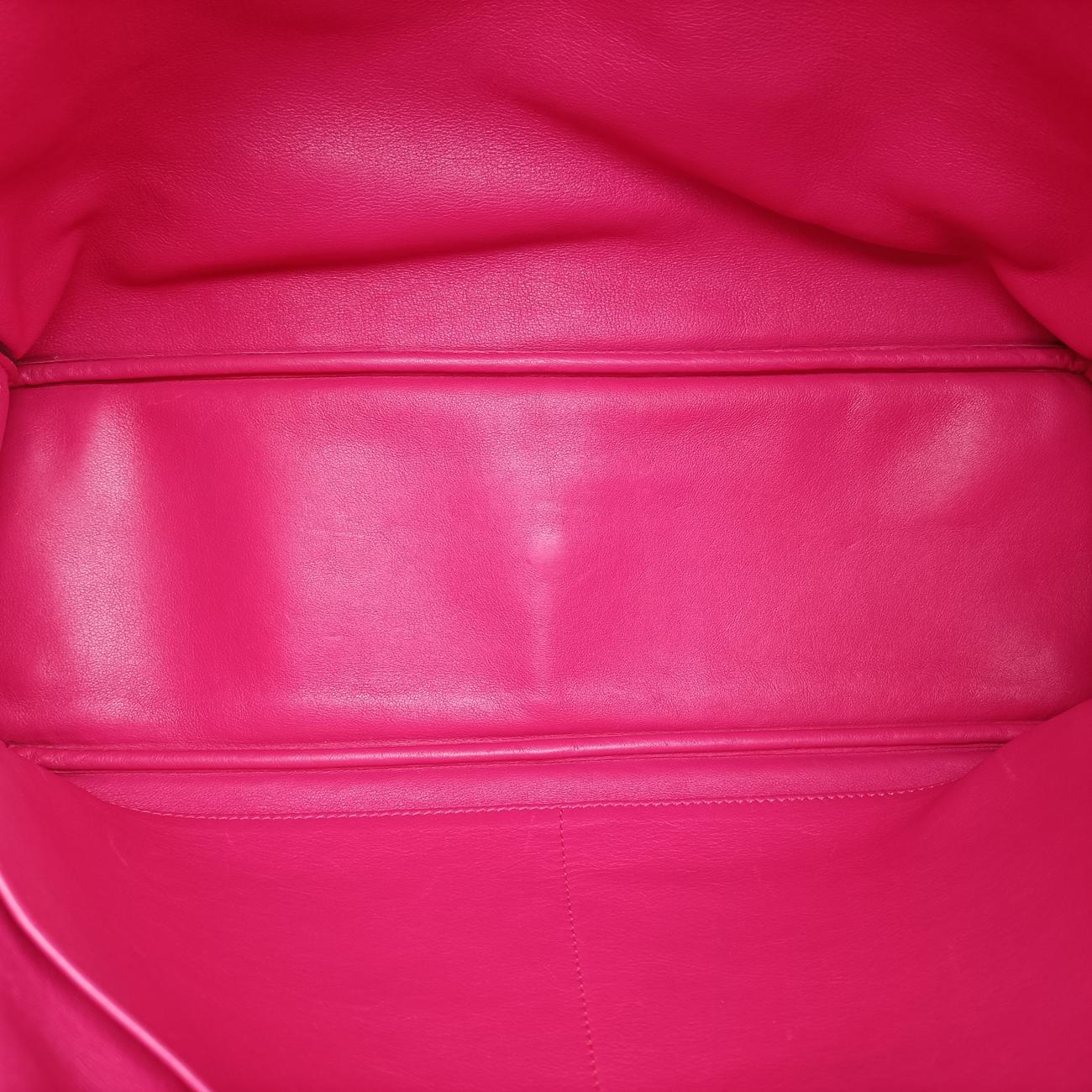 Diorissimo Orange×Pink Leather 19-MA-0113ディオリッシモ オレンジ×ピンク レザー 19-MA-0113