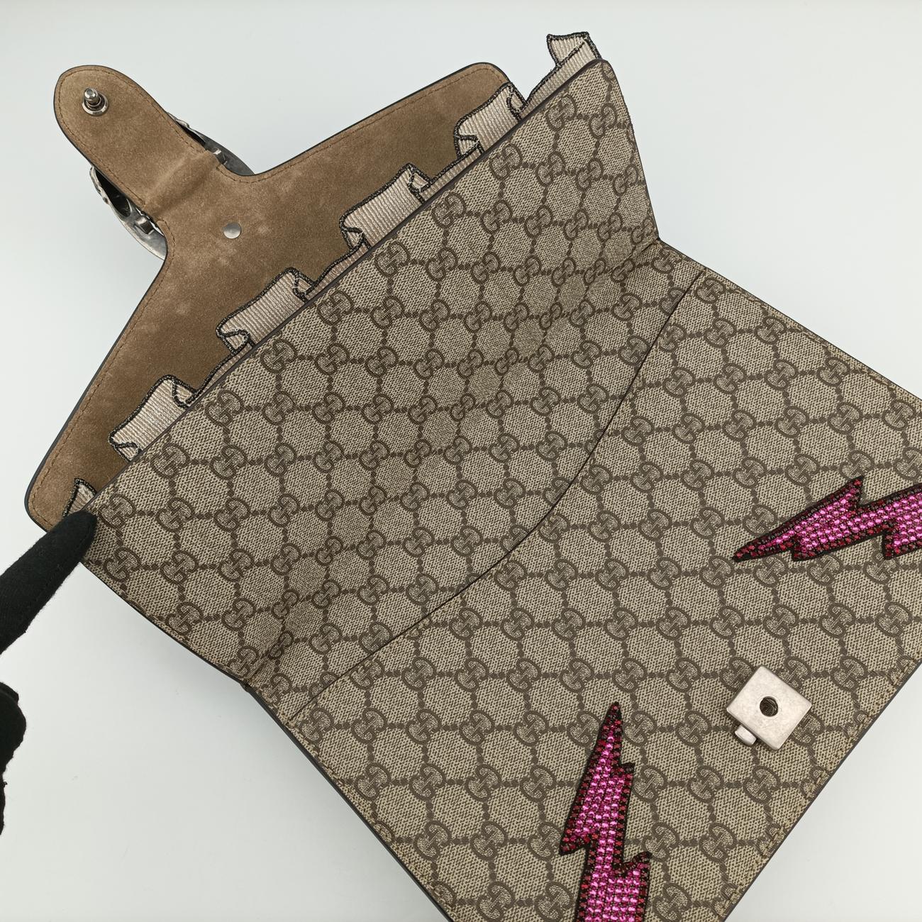 Dionysus beige×Multicolour PVC coated canvas 400235 A022494469ディオニュソス ベージュ×マルチカラー PVCコーティングキャンバス 400235 A022494469