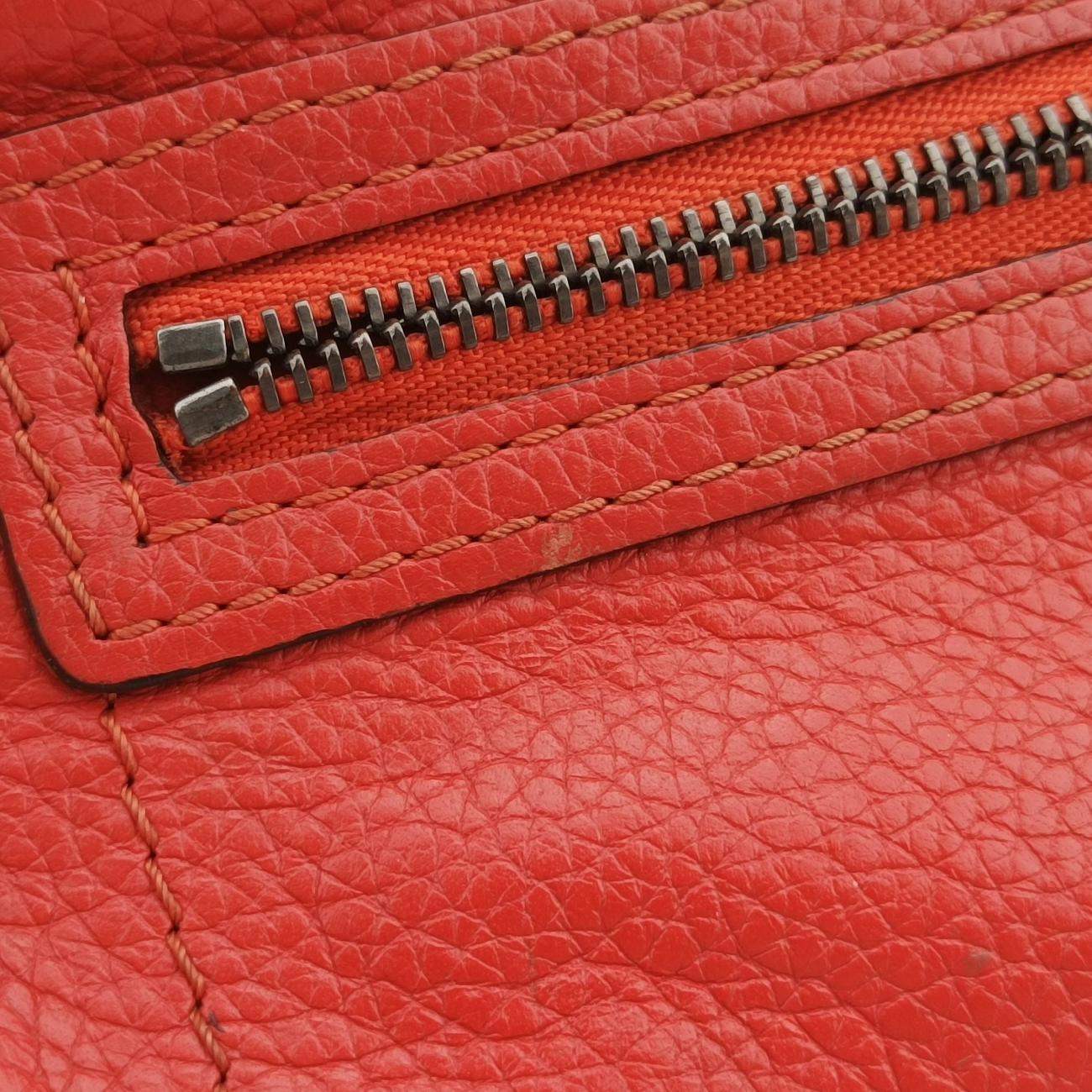 luggage nano shopper Orange leather F-ZP-0173ラゲージナノショッパー オレンジ レザー F-ZP-0173