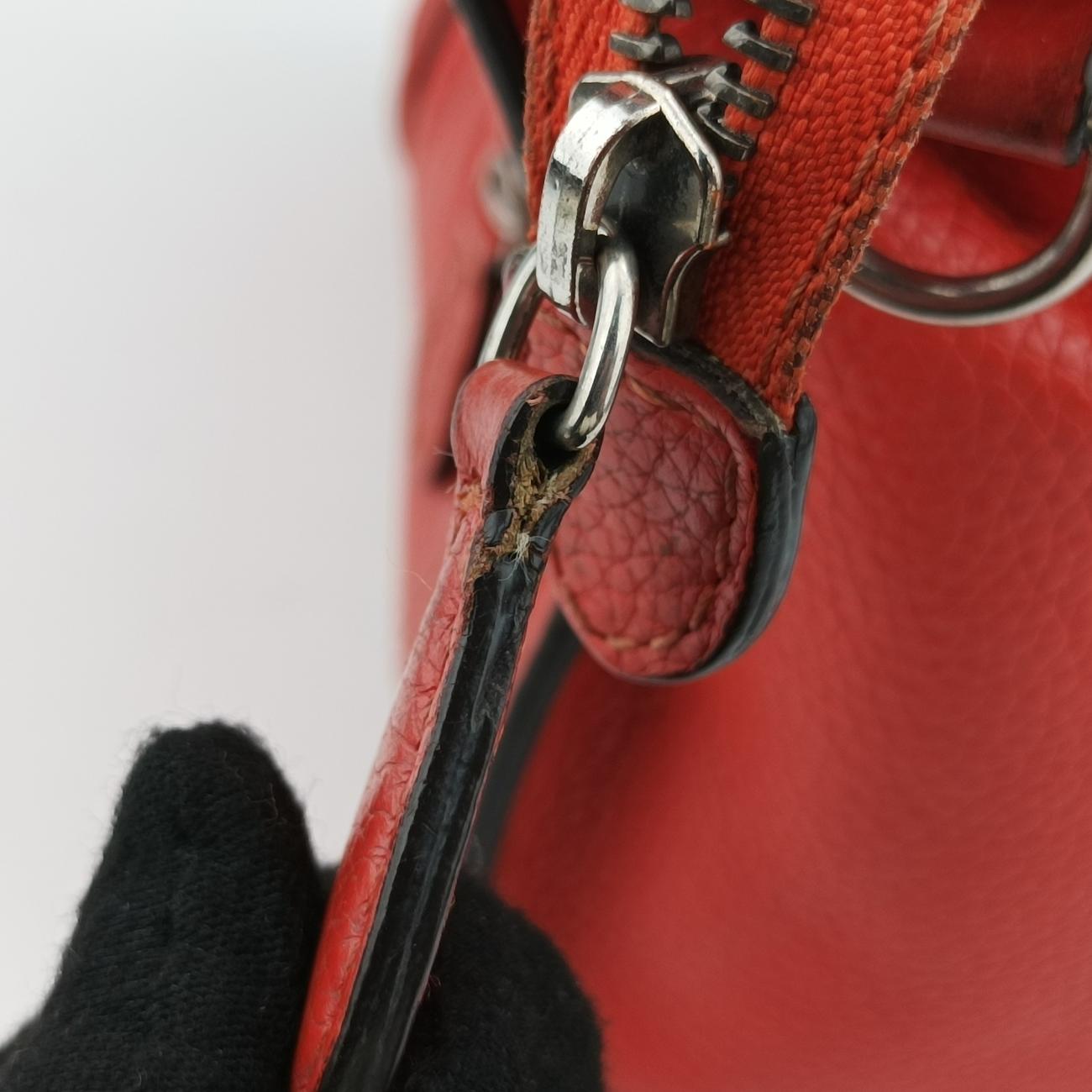 luggage nano shopper Orange leather F-ZP-0173ラゲージナノショッパー オレンジ レザー F-ZP-0173