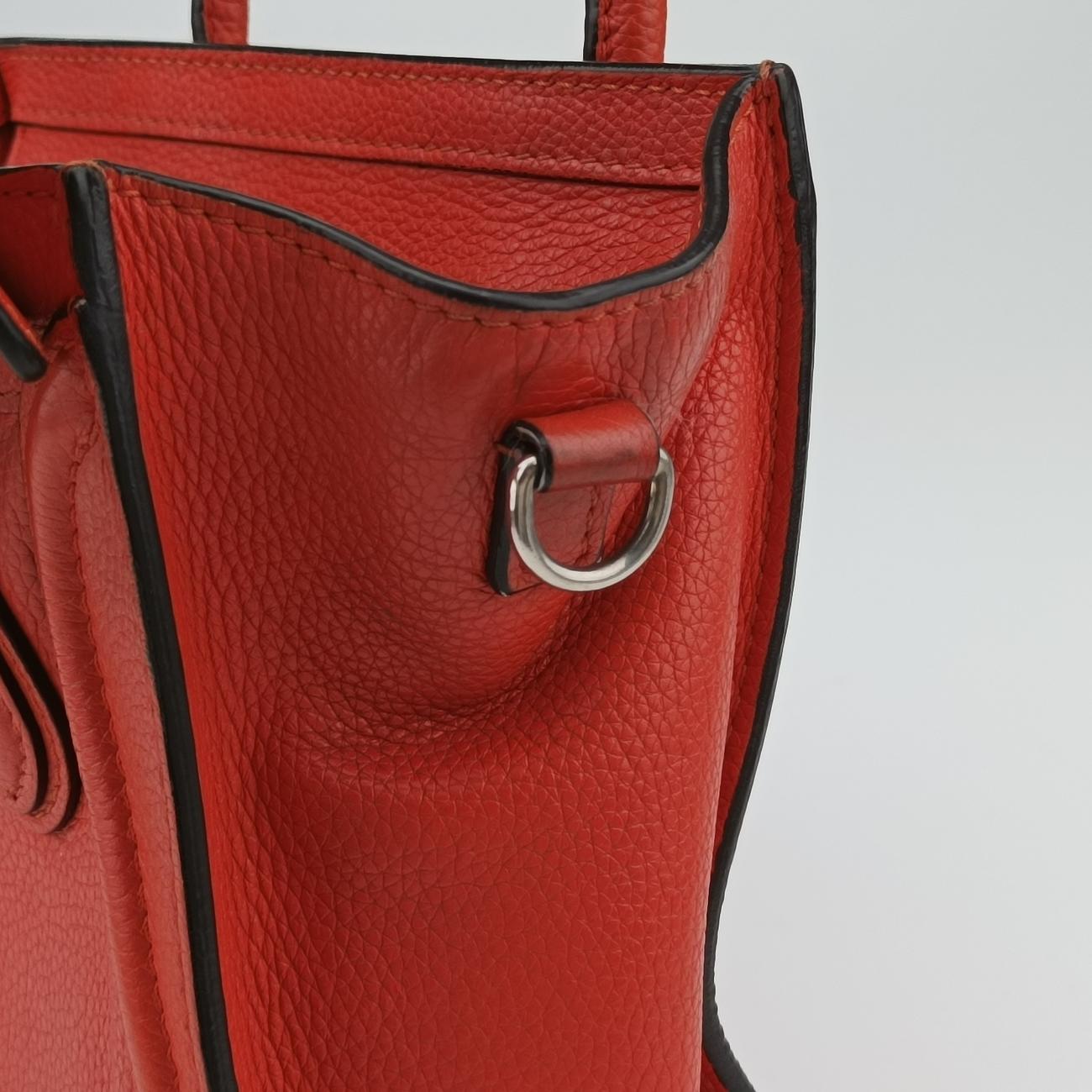 luggage nano shopper Orange leather F-ZP-0173ラゲージナノショッパー オレンジ レザー F-ZP-0173