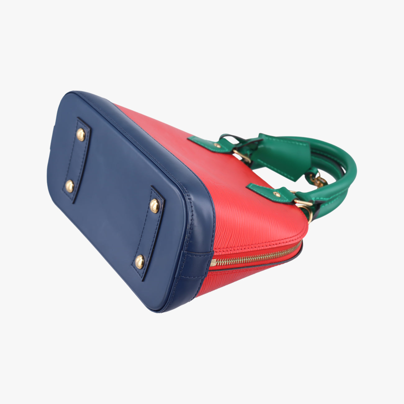 Alma BB COQUELICOT×VERT×INDIGO Epi M51292 SN4196アルマBB コクリコ×ヴェール×インディゴ エピ M51292 SN4196