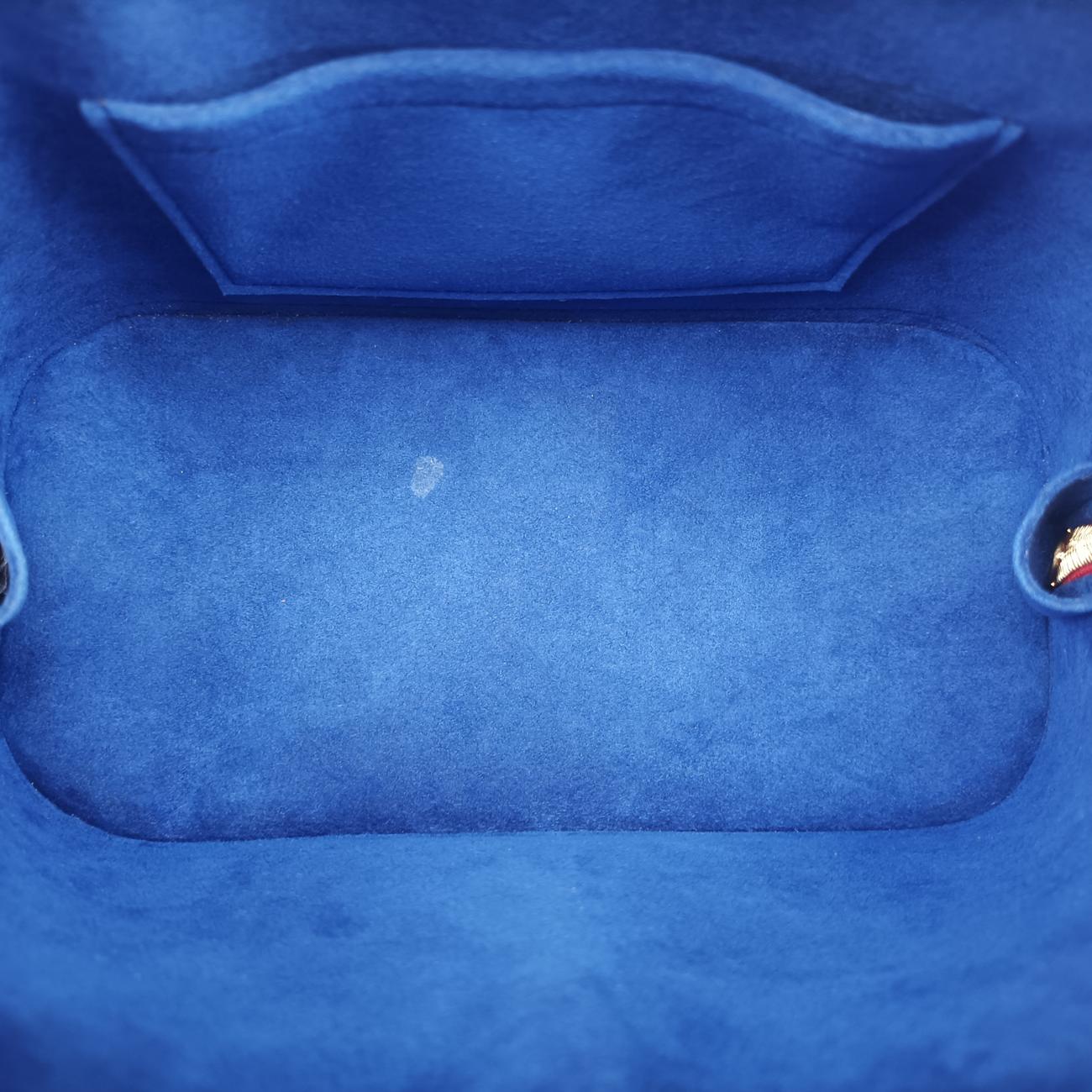 Alma BB COQUELICOT×VERT×INDIGO Epi M51292 SN4196アルマBB コクリコ×ヴェール×インディゴ エピ M51292 SN4196