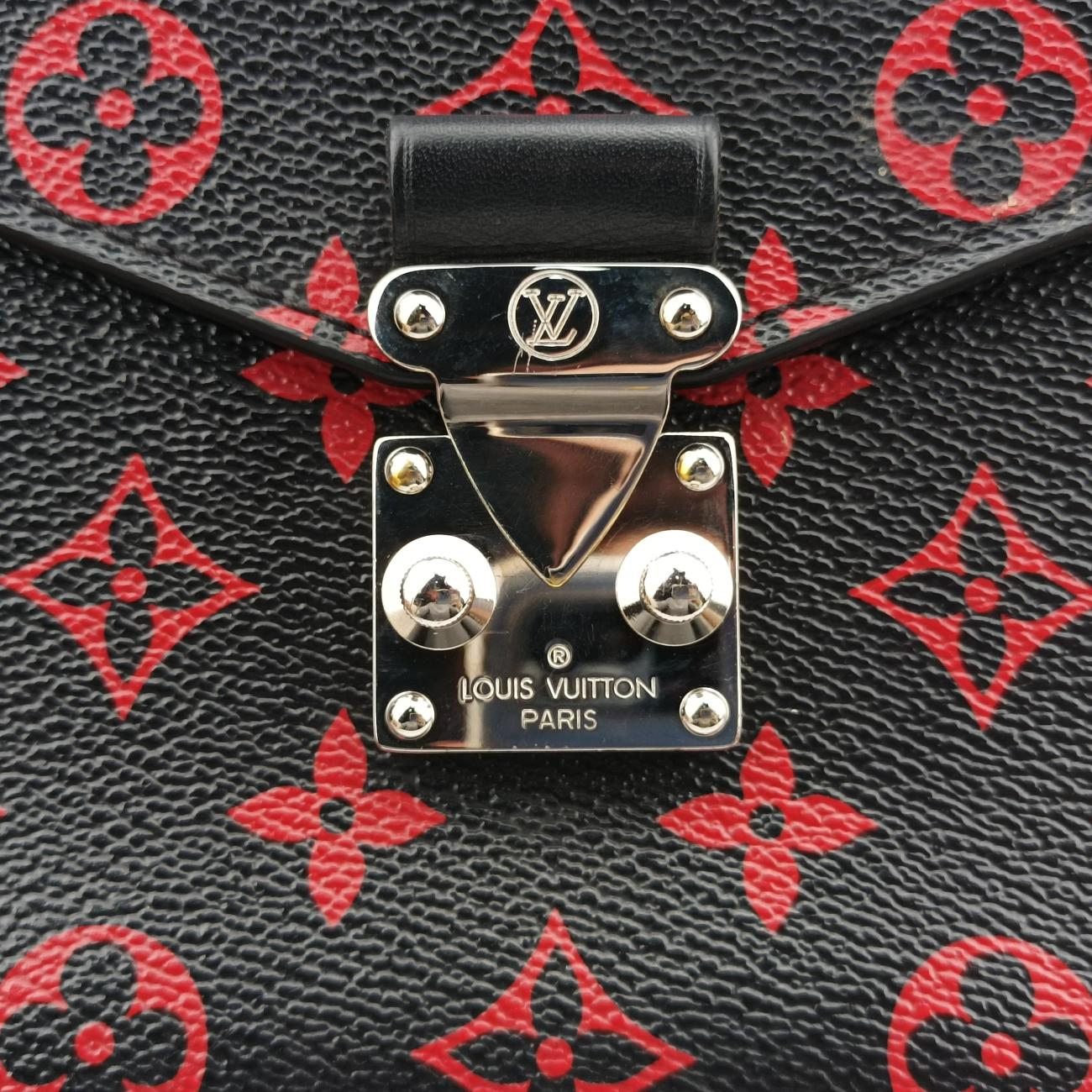 Pochette Metis MM Noir×ROUGE Monogram Infrarouge M41462 DR4186ポシェット メティス MM ノワール×ルージュ モノグラム アンフラルージュ M41462 DR4186