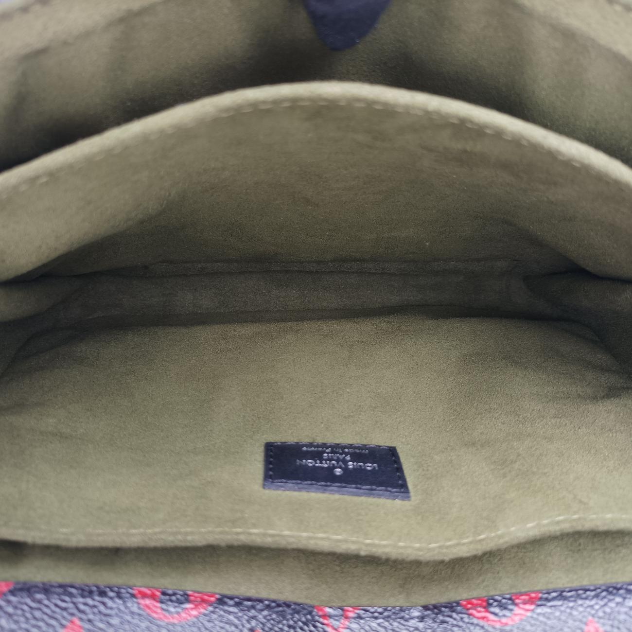 Pochette Metis MM Noir×ROUGE Monogram Infrarouge M41462 DR4186ポシェット メティス MM ノワール×ルージュ モノグラム アンフラルージュ M41462 DR4186