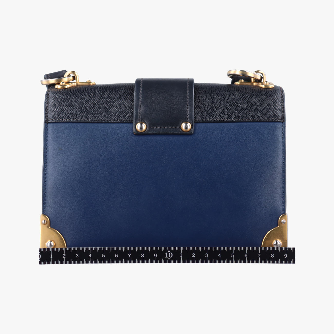 Cahier Blue×Black Leather 1BD045 25カイエ ブルー×ブラック レザー 1BD045 25