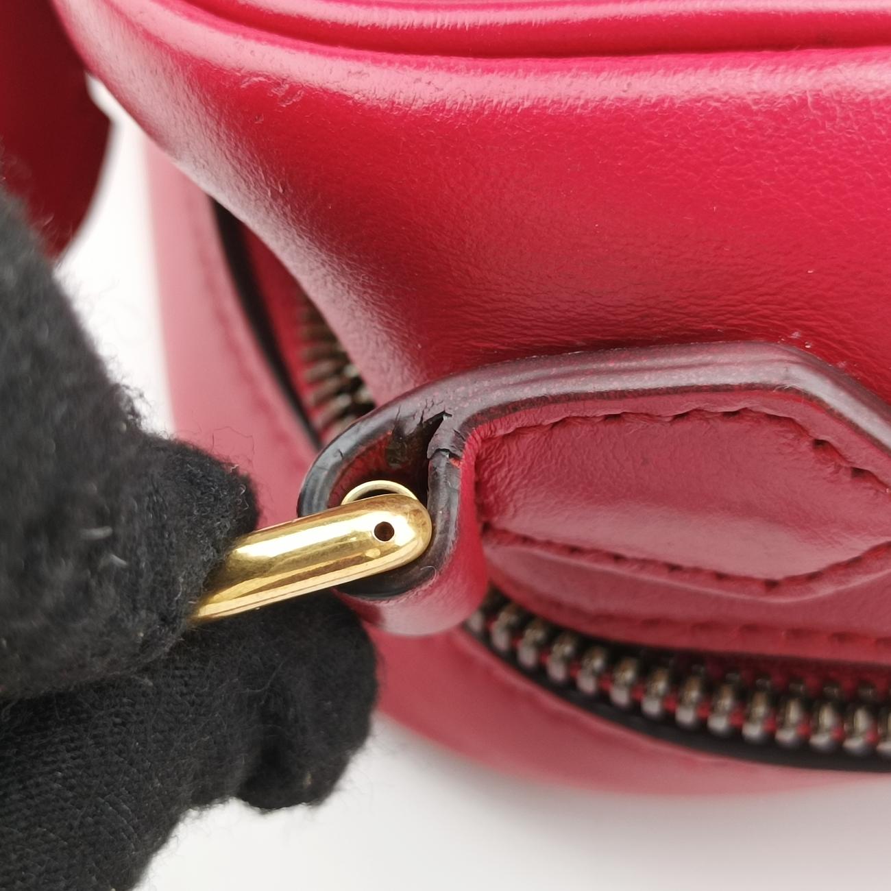 GG Marmont Red Leather 498100 F025013164GGマーモント レッド レザー 498100 F025013164