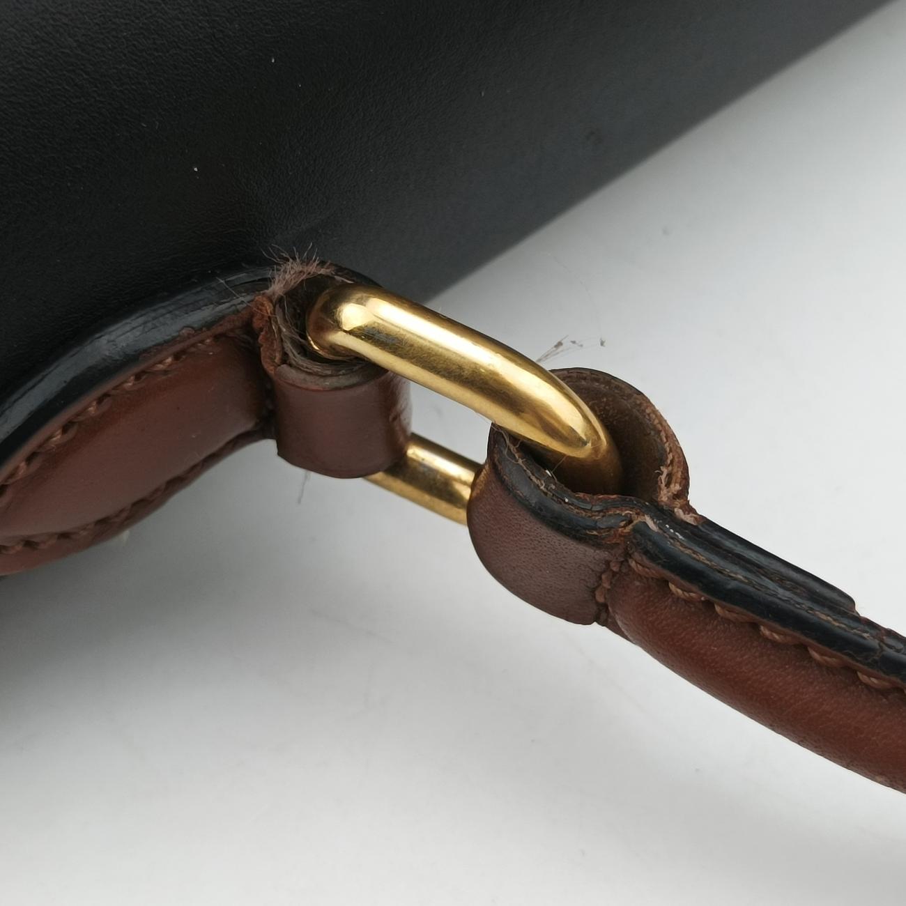 Padlock Beige×black PVC coated canvas×Leather 432674 E019975798パドロック ベージュ×ブラック PVCコーティングキャンバス×レザー 432674 E019975798