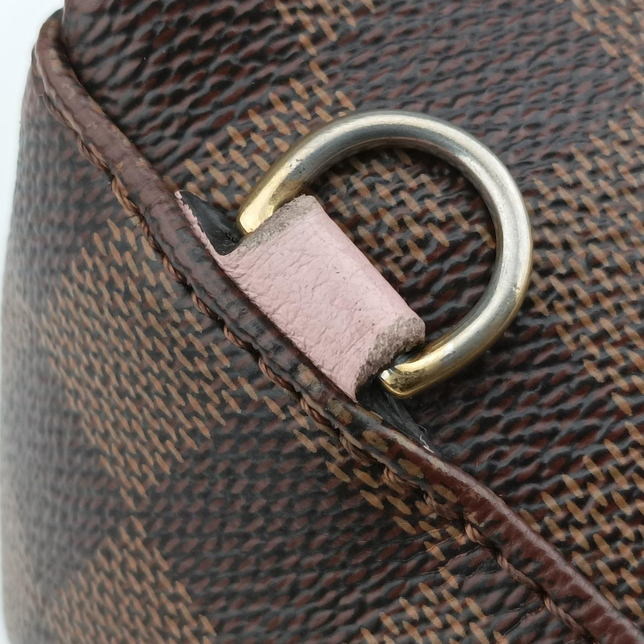 Daypack Clapton EBENE×MAGNOLIA Monogram Canvas×calf leather N42262 SR0168デイパック クラプトン エベーヌ×マグノリア モノグラムキャンバス×カーフレザー N42262 SR0168