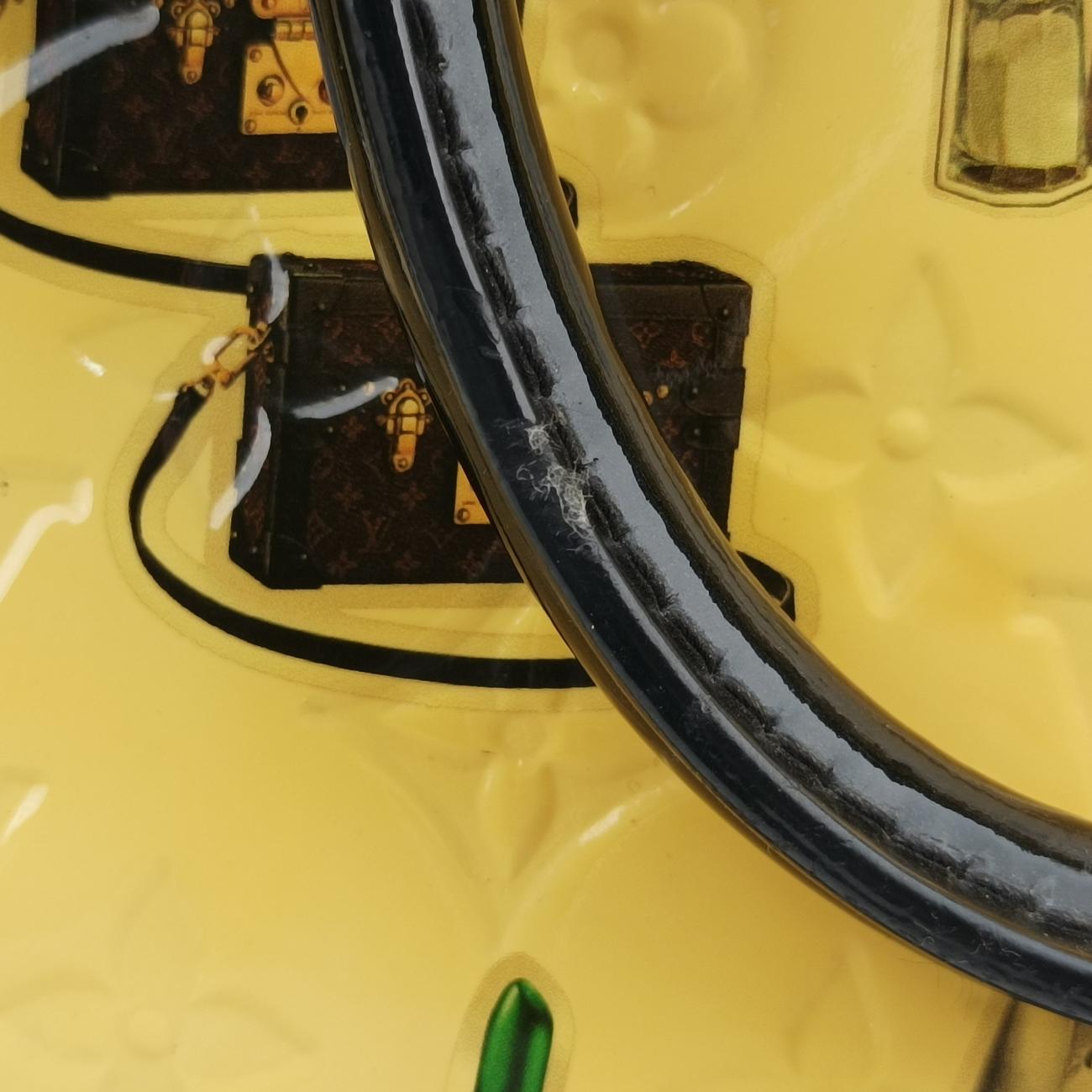 Nicolas Squiere Sticker Alma BB Ivory x black x multicolor Vernis M50419 SN1135ステッカーズ アルマBB アイボリー×ブラック×マルチカラー ヴェルニ M50419 SN1135