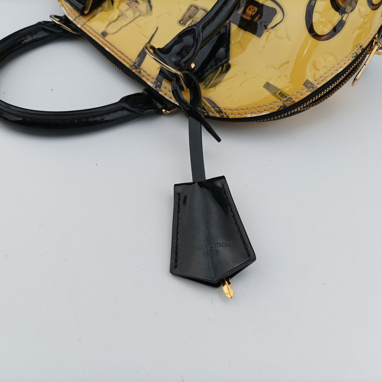 Nicolas Squiere Sticker Alma BB Ivory x black x multicolor Vernis M50419 SN1135ステッカーズ アルマBB アイボリー×ブラック×マルチカラー ヴェルニ M50419 SN1135