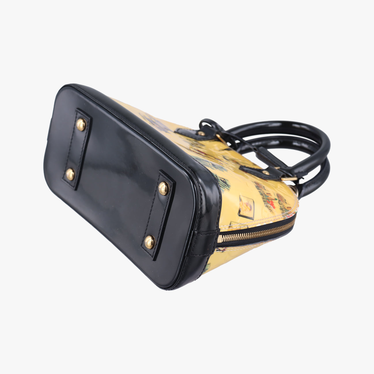 Nicolas Squiere Sticker Alma BB Ivory x black x multicolor Vernis M50419 SN1135ステッカーズ アルマBB アイボリー×ブラック×マルチカラー ヴェルニ M50419 SN1135