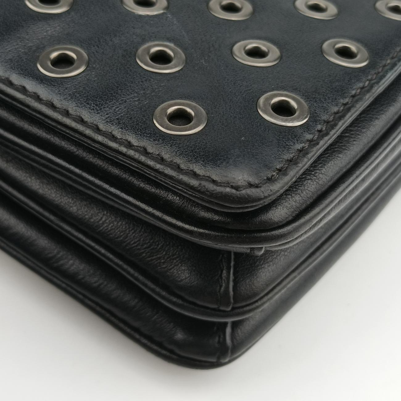 Grommet Black Leather 117 Gグロメット ブラック レザー 117 G