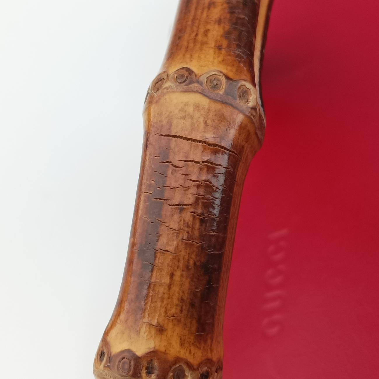 Bamboo Web Nymphaea Red Leather 453764 B021094685ニムフェア バンブー ウェブ レッド レザー 453764 B021094685