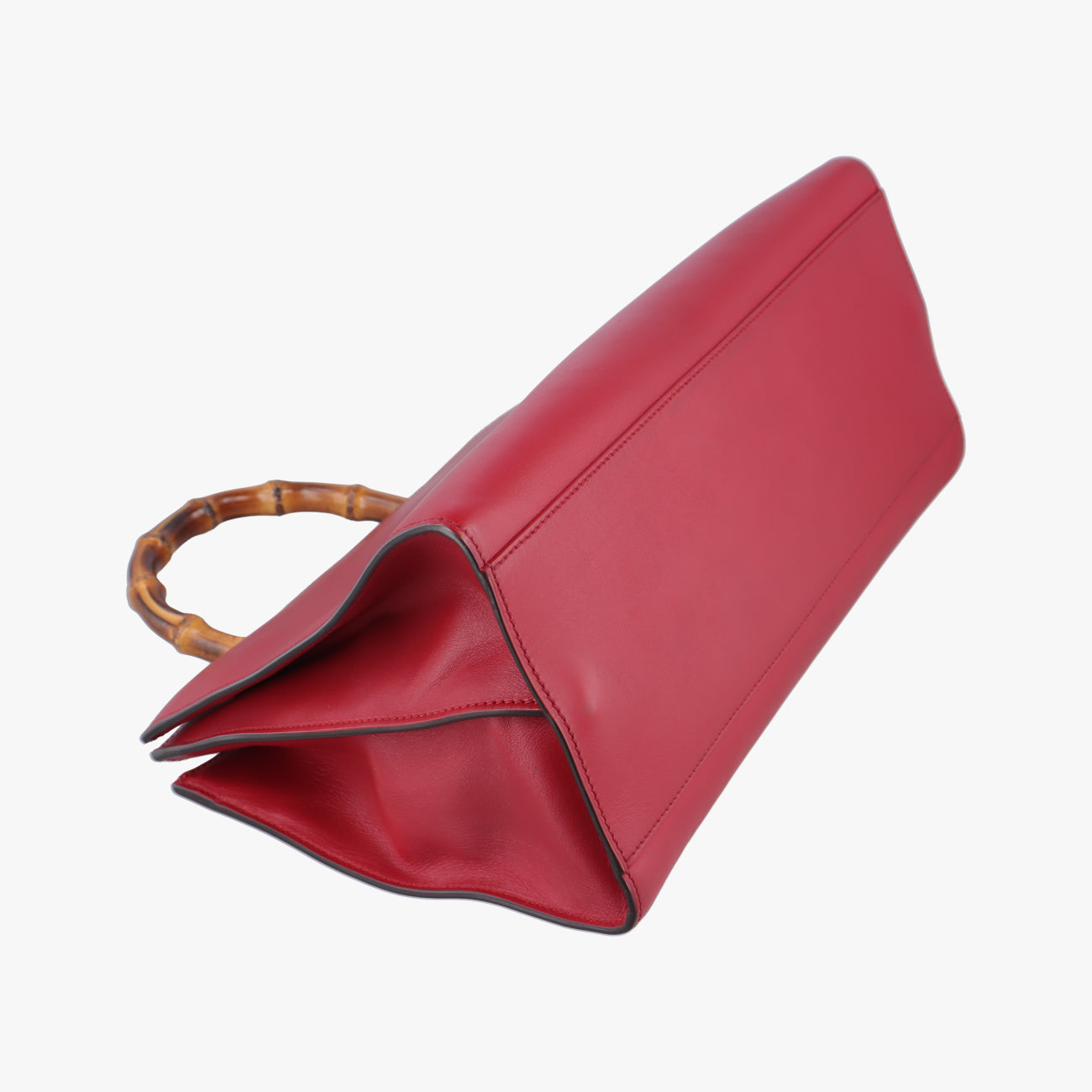 Bamboo Web Nymphaea Red Leather 453764 B021094685ニムフェア バンブー ウェブ レッド レザー 453764 B021094685