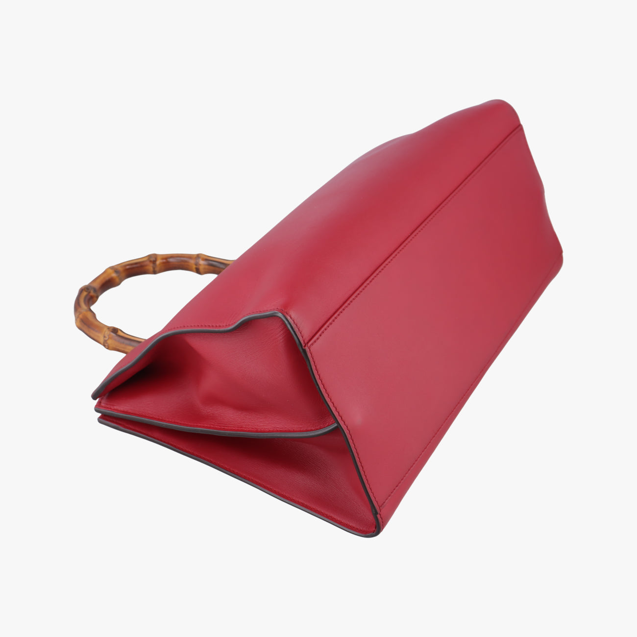 Bamboo Web Nymphaea Red Leather 453764 B021094685ニムフェア バンブー ウェブ レッド レザー 453764 B021094685