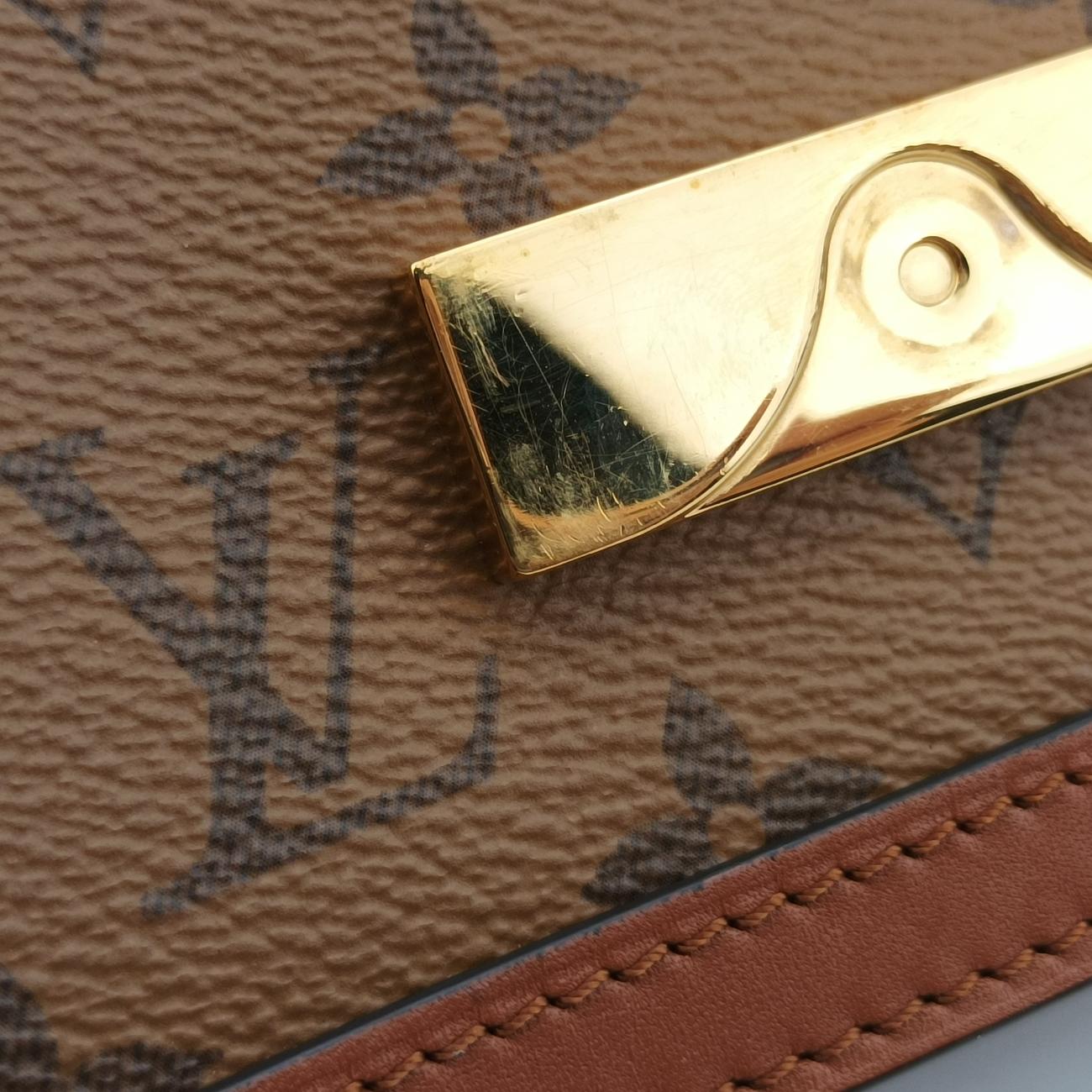 DAUPHINE brown monogram reverse M44586 GI0159ドーフィーヌ モノグラム/ブラウン系 モノグラムリバース M44586 GI0159