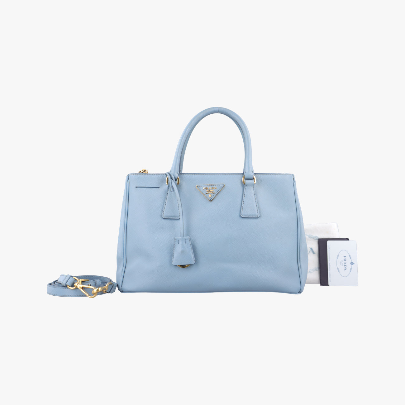 Galleria Blue SAFFIANO Leather BN1874 102ガレリア ブルー サフィアーノレザー BN1874 102