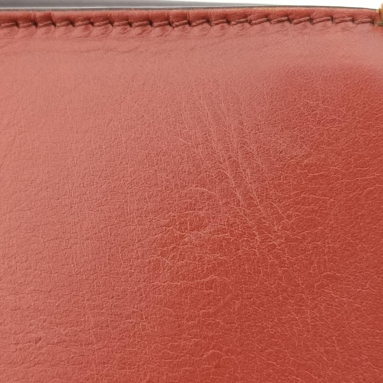 Animalier Cahier Lions Head Burgundy×black Leather 1BD089 25カイエ ライオンヘッド ワインレッド×ブラック レザー 1BD089 25