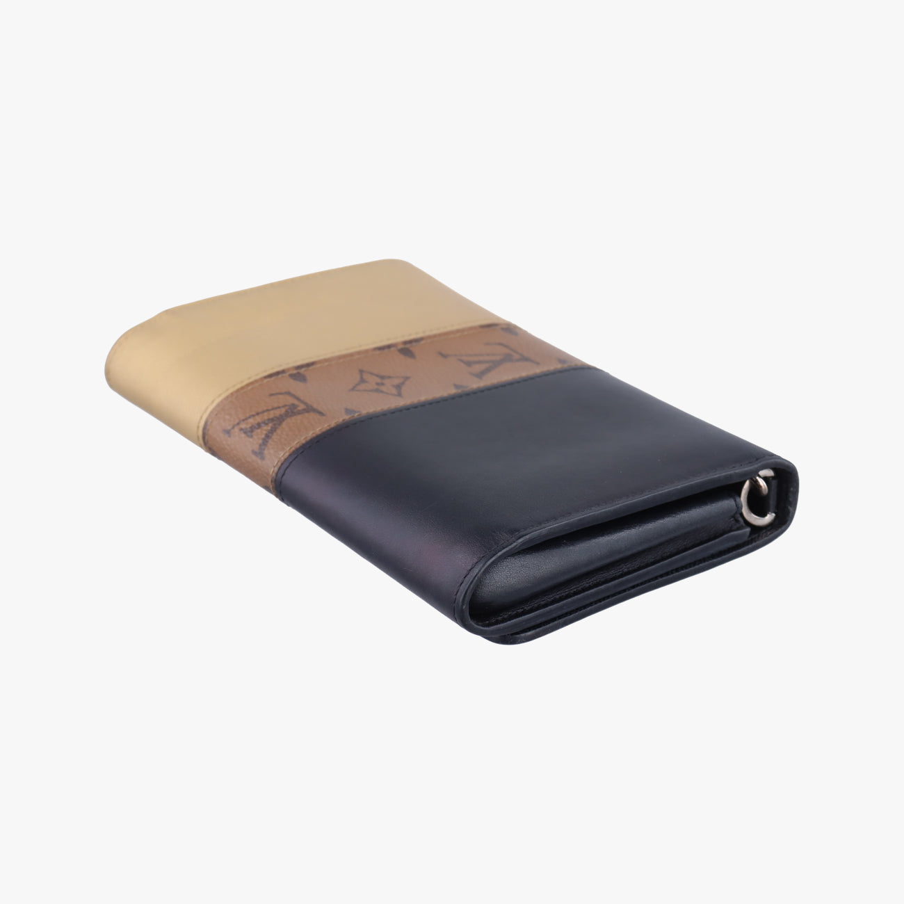 Portefeuille Twist Black x Brown x Golden Monogram Reverse M64478 SP4196ポルトフォイユ ツイスト ブラックxブラウン×ゴールド モノグラム リバース M64478 SP4196