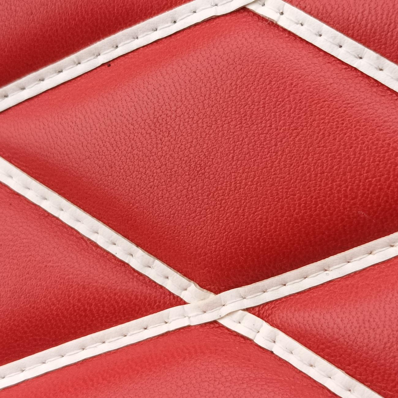 Malletage Alma PM ROUGE×Black Leather FO4114マルタージュアルマPM ルージュ×ブラック レザー FO4114