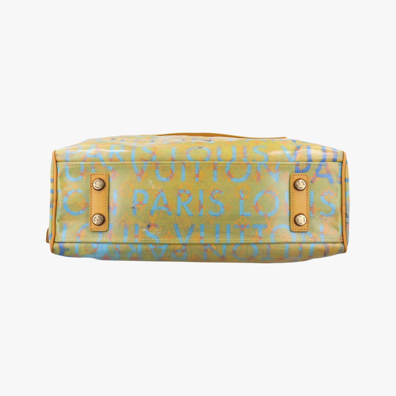 Richard Prince Collection Weekender PM Jaune Monogram Pulp M95733 MI0098ウィークエンダーPM「リチャードプリンス」 コラボレーション ジョーヌ モノグラム パルプ M95733 MI0098