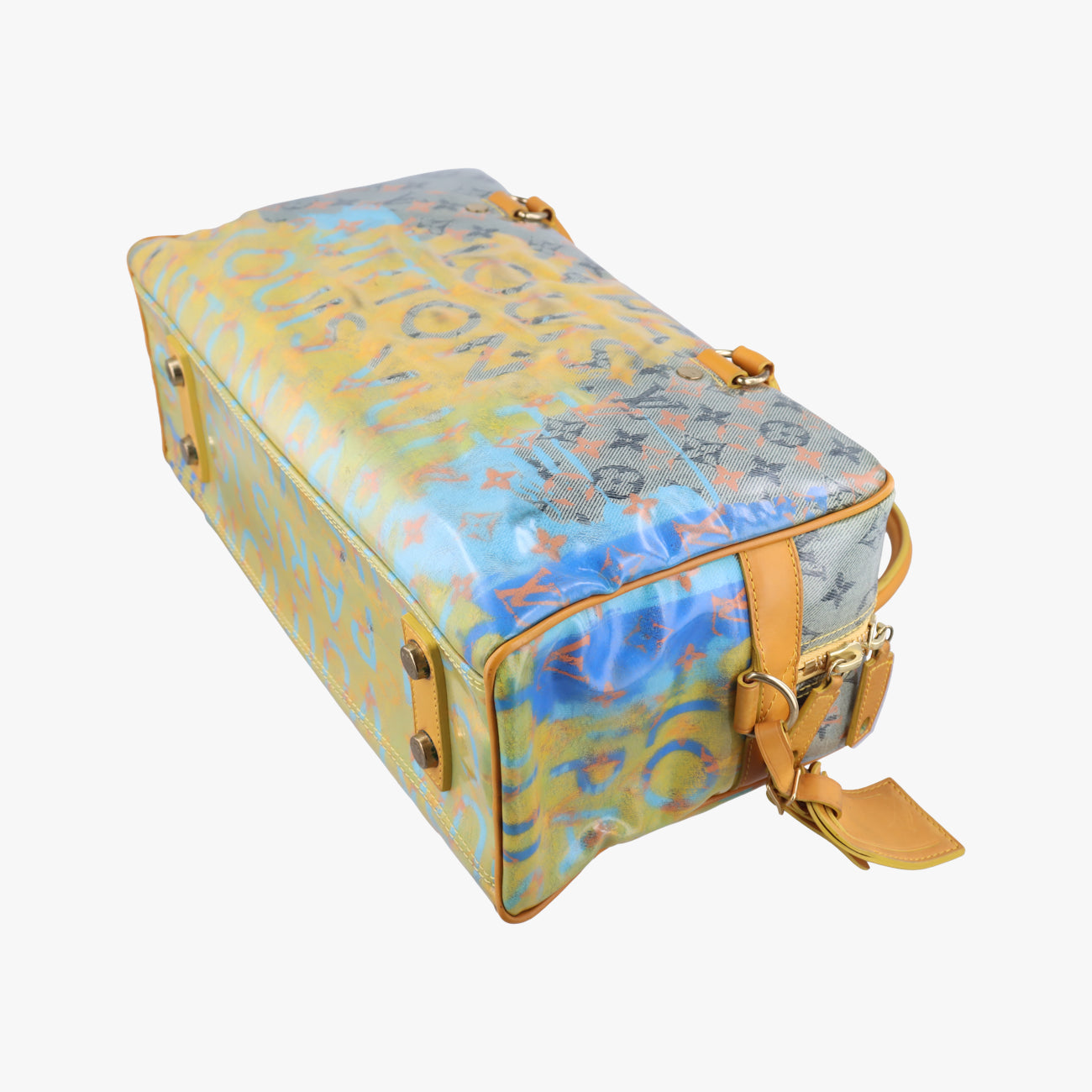 Richard Prince Collection Weekender PM Jaune Monogram Pulp M95733 MI0098ウィークエンダーPM「リチャードプリンス」 コラボレーション ジョーヌ モノグラム パルプ M95733 MI0098