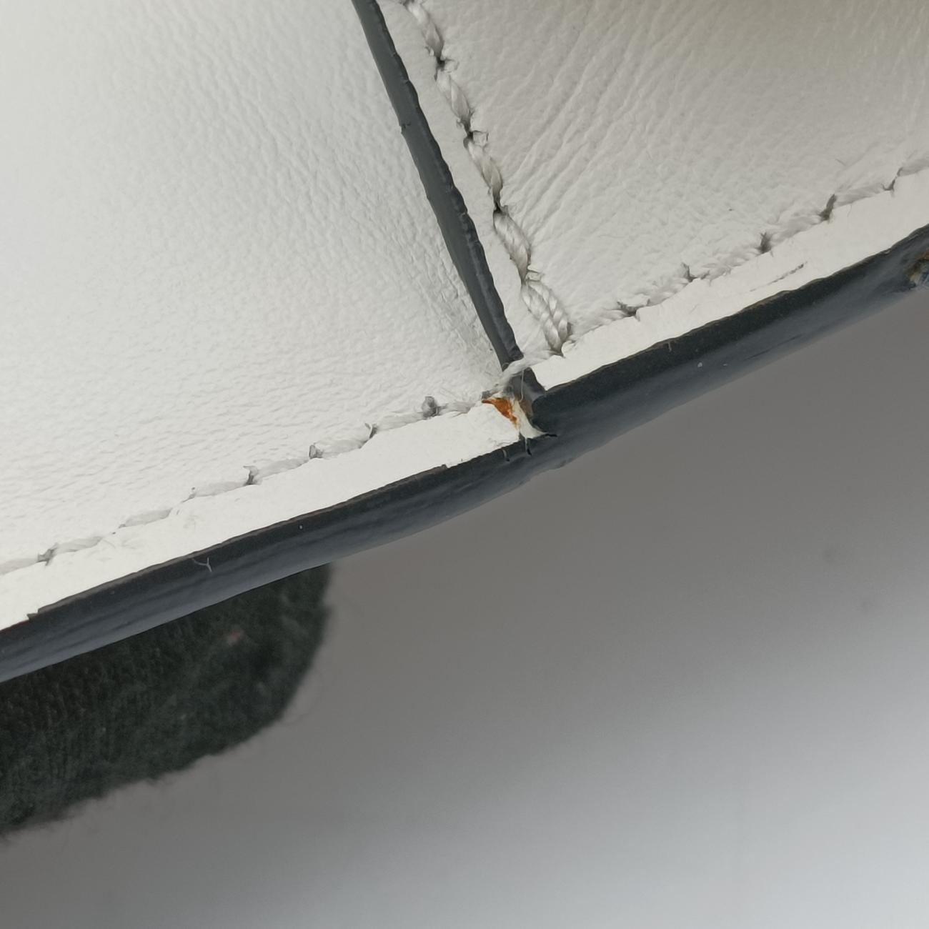 Cahier tassen Leder Multicolour Leather×Denim 1BD045 25カイエ タッセン レダー マルチカラー レザー×デニム 1BD045 25