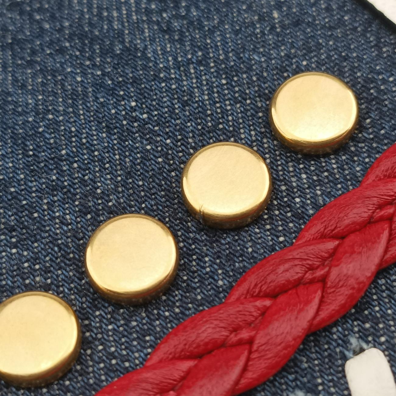 Cahier tassen Leder Multicolour Leather×Denim 1BD045 25カイエ タッセン レダー マルチカラー レザー×デニム 1BD045 25