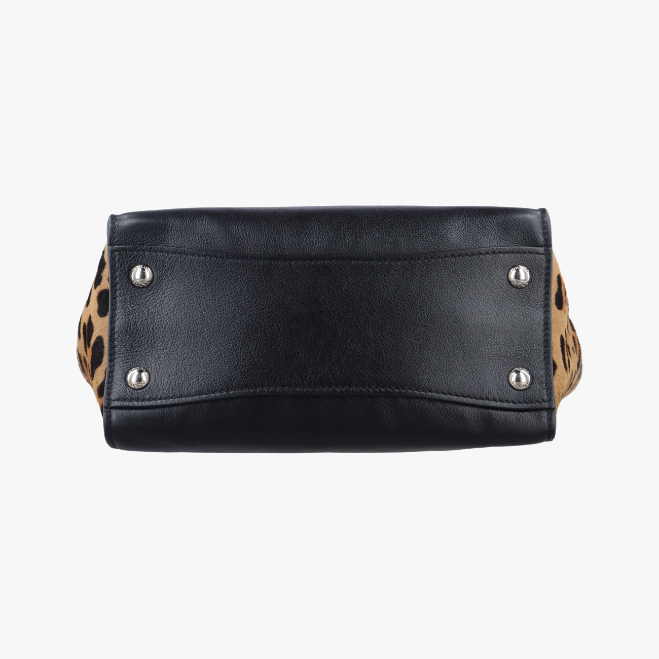 Twin Pocket Black×Multicolour leather×Ponyhair 1BG625 180/Aツインポケット ブラック×マルチカラー レザー×ハラコ 1BG625 180/A