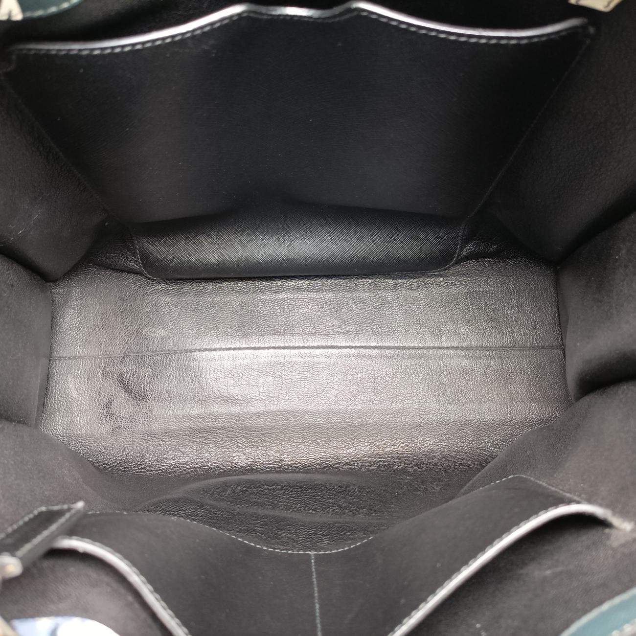 Saffiano leather Green×Multicolour Saffiano leather 7/Iハワイアンプリント グリーン×マルチカラー サフィアーノ レザー 7/I